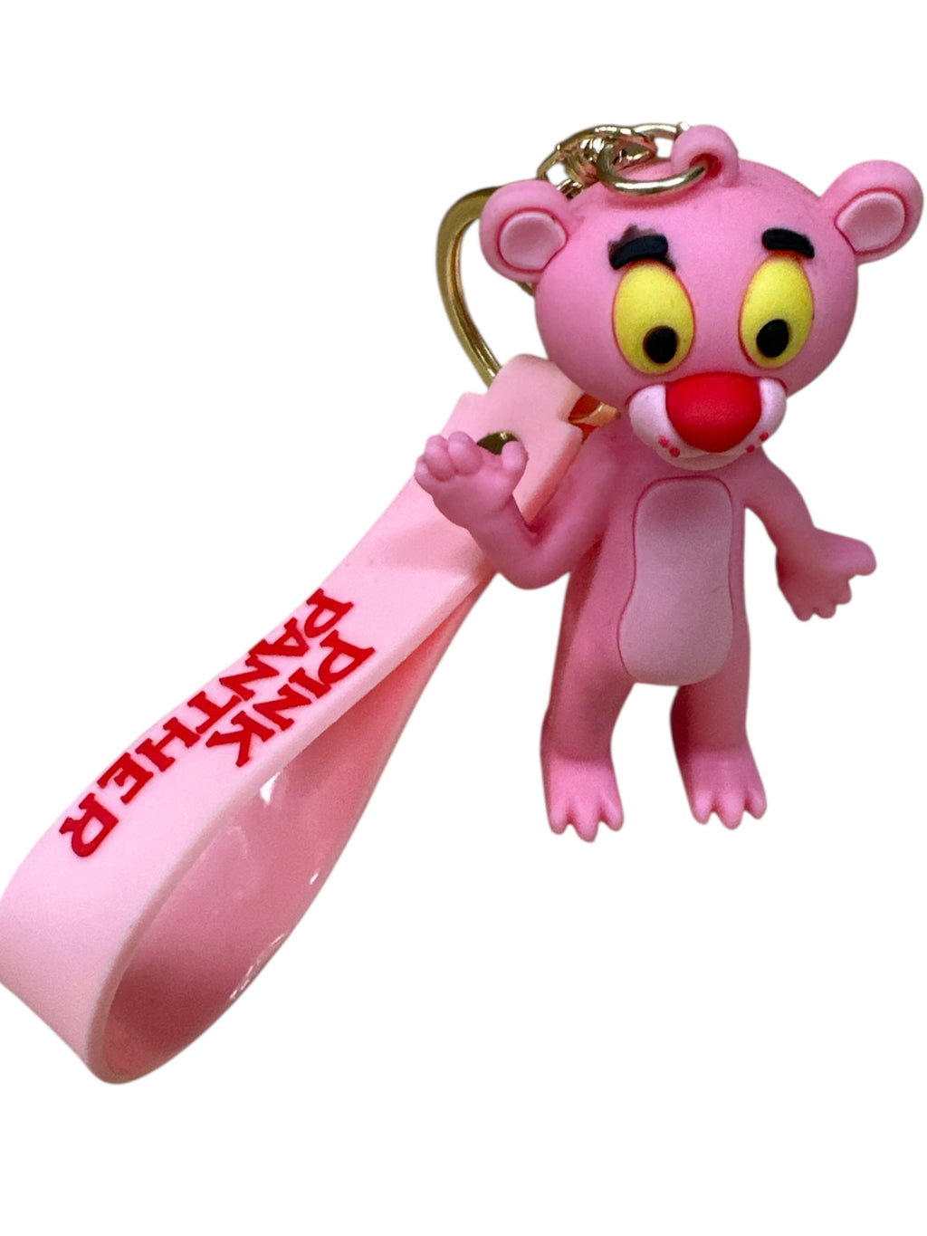 PINK PANTER SLICON KEYCHAIN