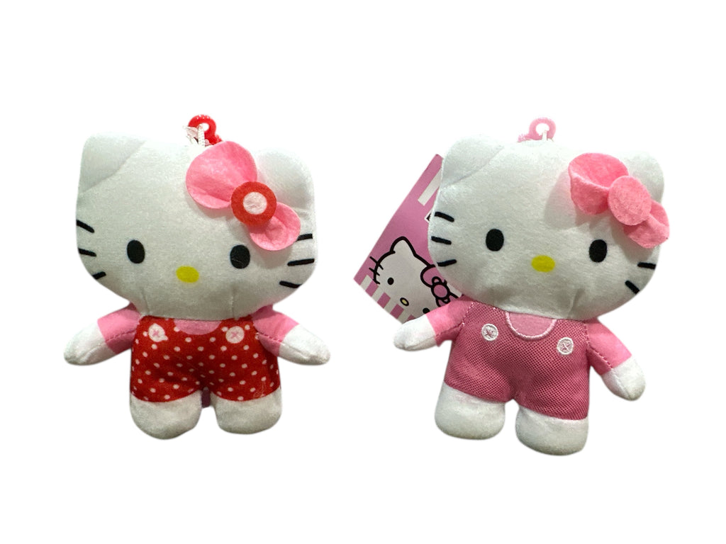 HELLO KITTY® PLUSH KEYCHAIN WITH ZIP – 3.5”