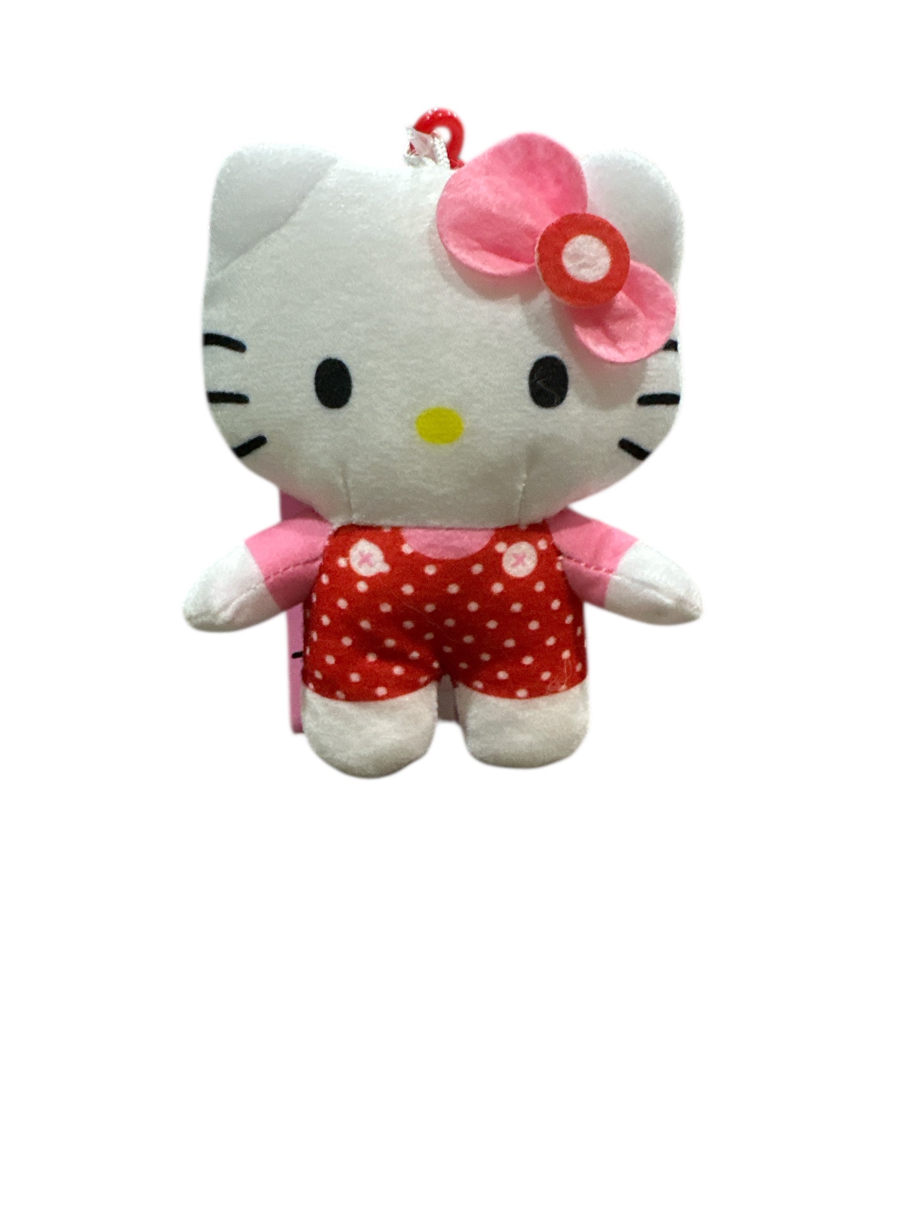 HELLO KITTY® PLUSH KEYCHAIN WITH ZIP – 3.5”