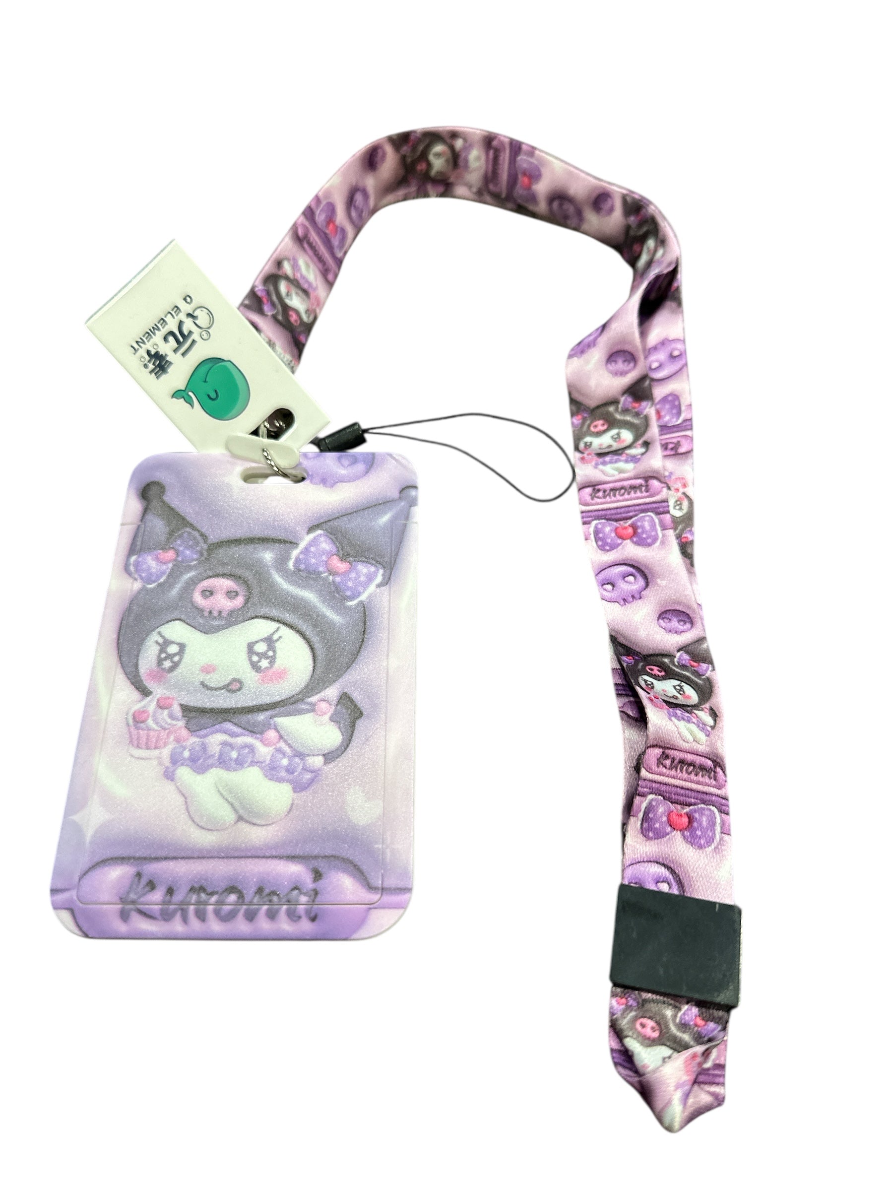 HELLO KITTY LANYARD ID HOLDER WITH PLASTIC COVER