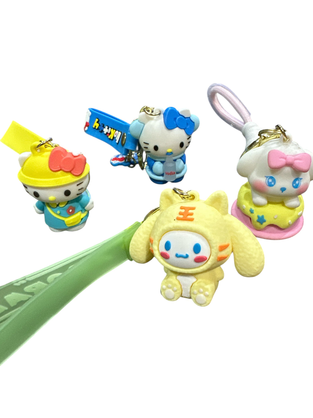 HELLO KITTY SLICON KEYCHAIN  1.5"