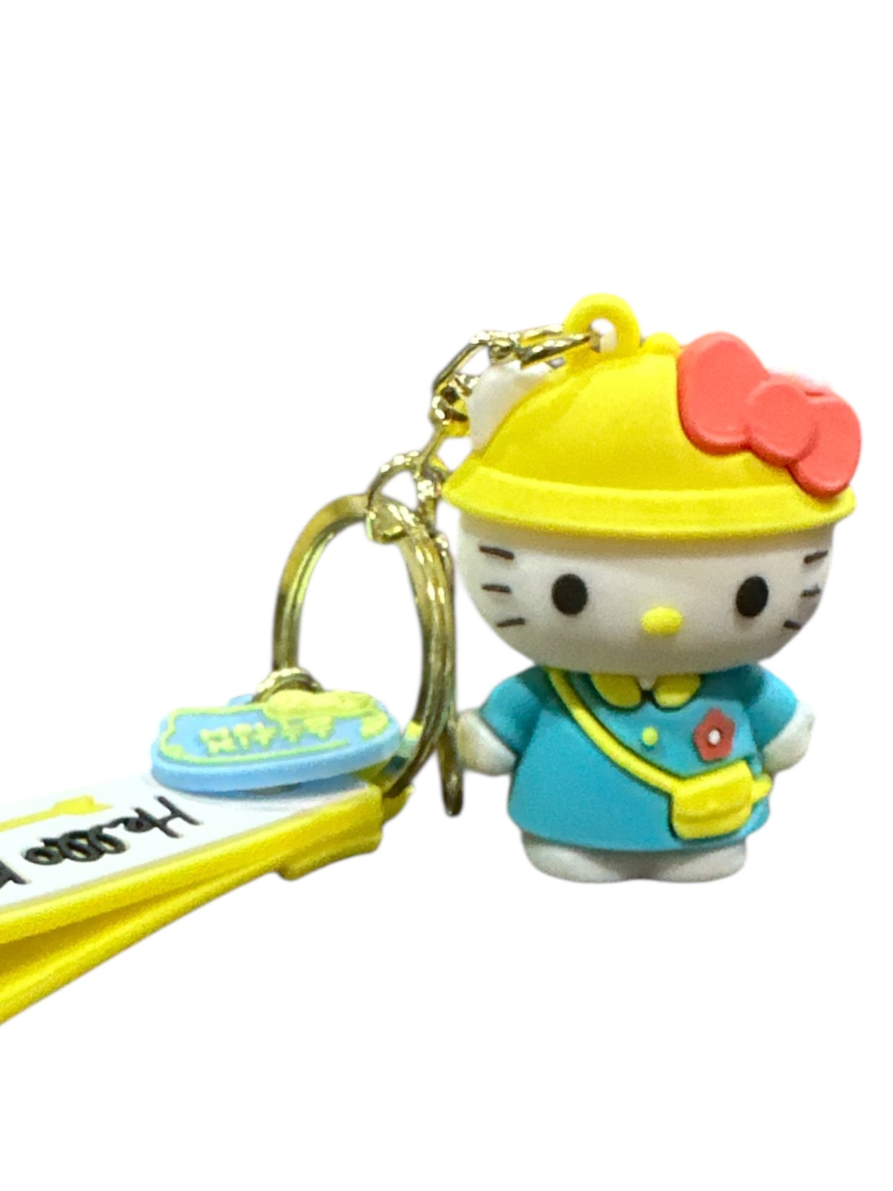 HELLO KITTY SLICON KEYCHAIN  1.5"
