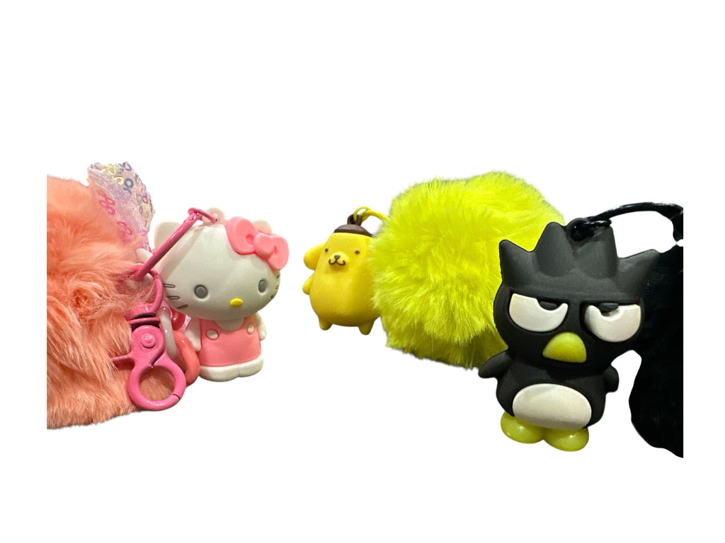 HELLO KITTY SLICON KEYCHAIN 1.5"