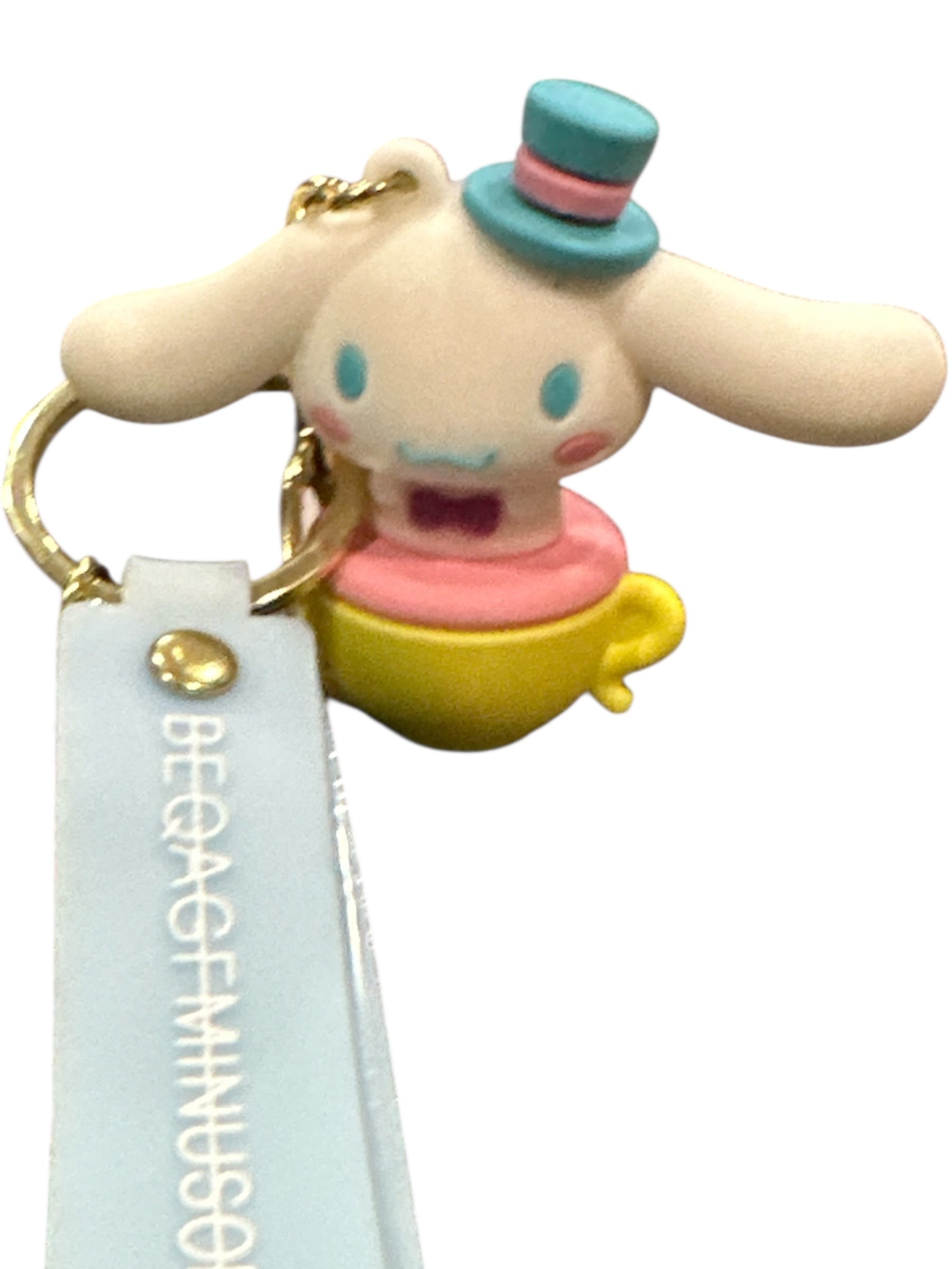 HELLO KITTY 3D SLICON KEYCHAIN 1.5"