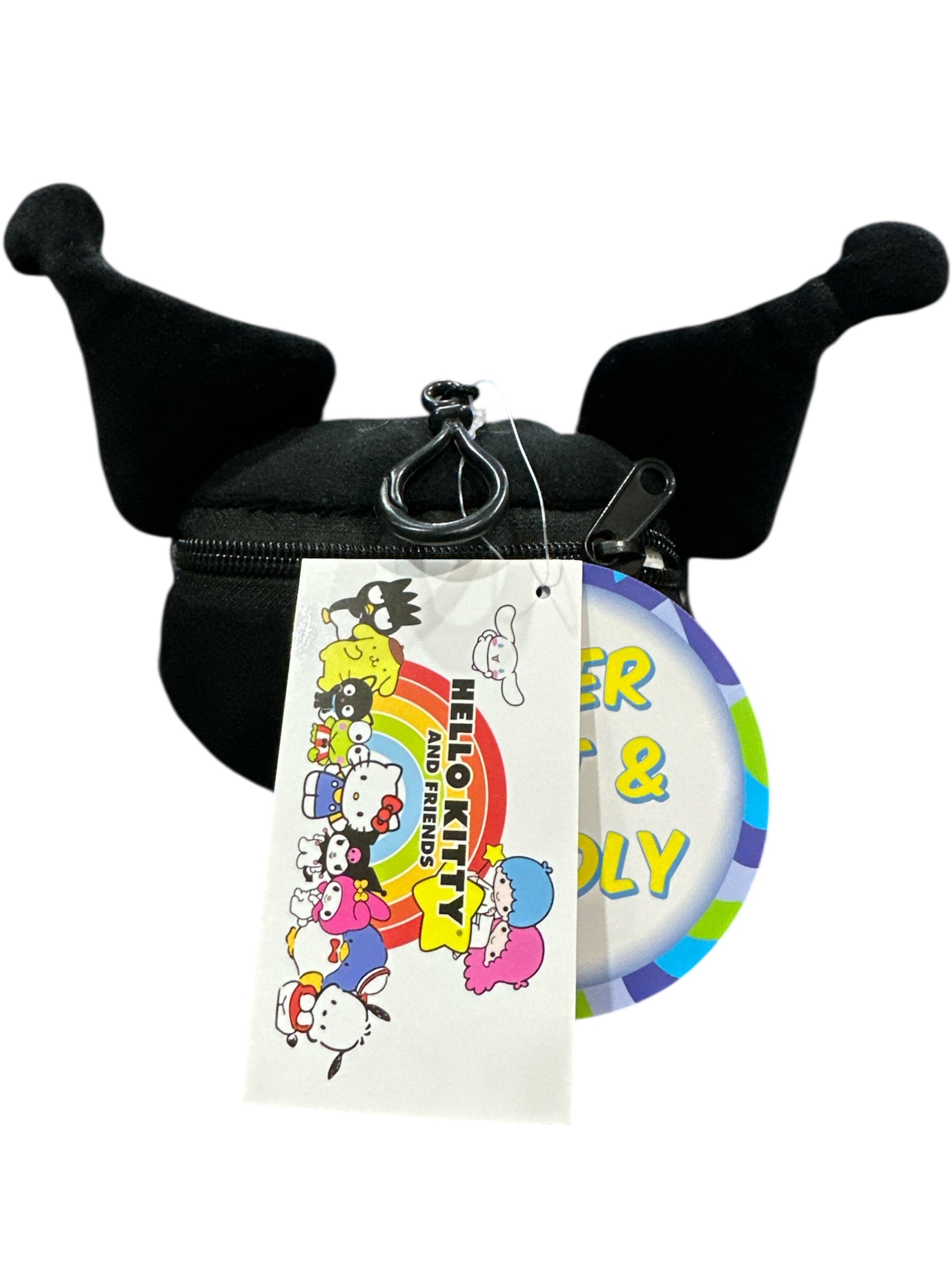 HELLO KITTY PLUSH KEYCHAIN PURSE 5"