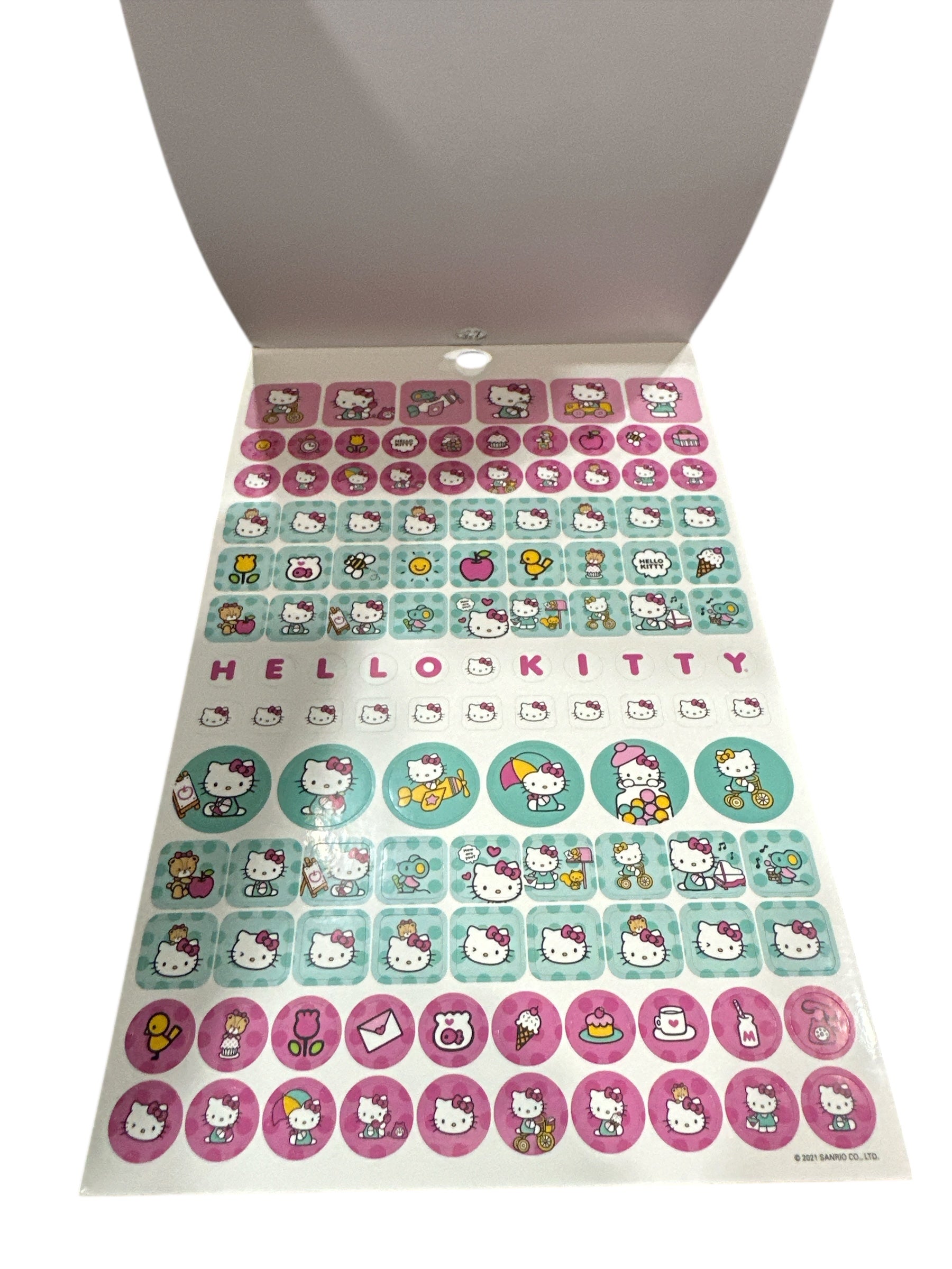 HELLO KITTY STICKER BOOK 295 PCS STICKLERS