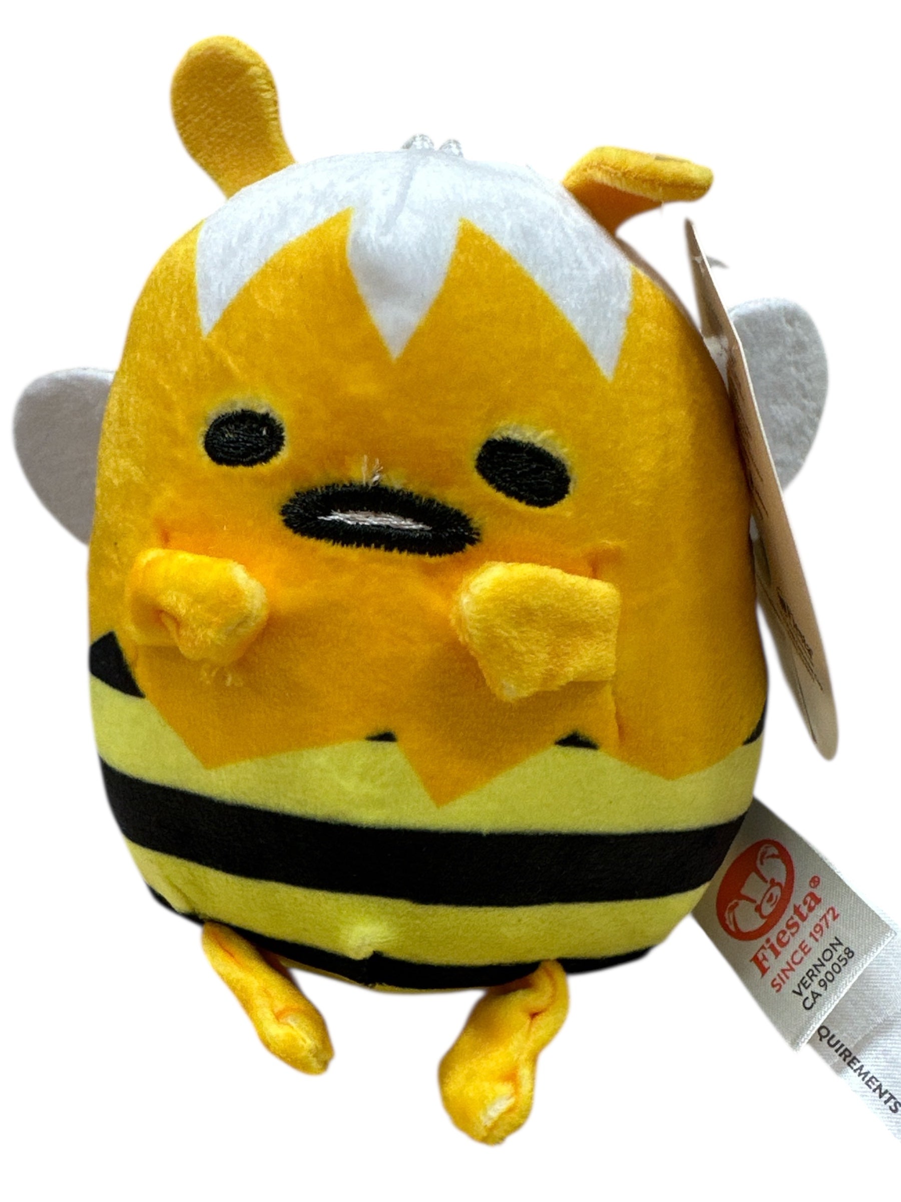 GUDETAMA THE LAZY EGG BEE PLUSH 4.5"