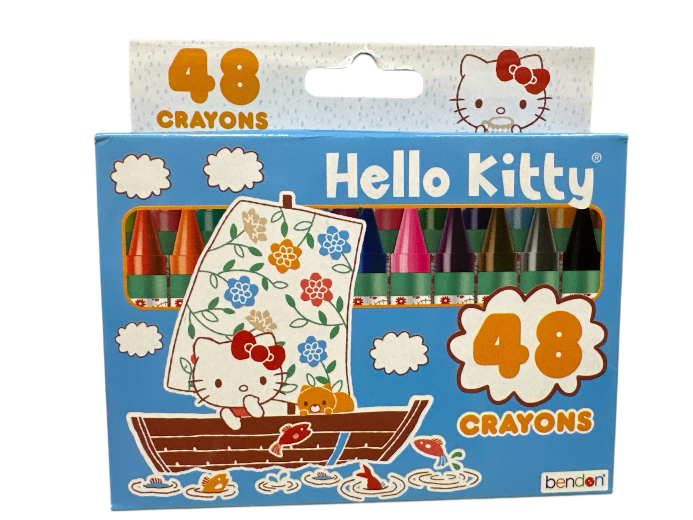 HELLO KITTY 48 PCS CRAYONS