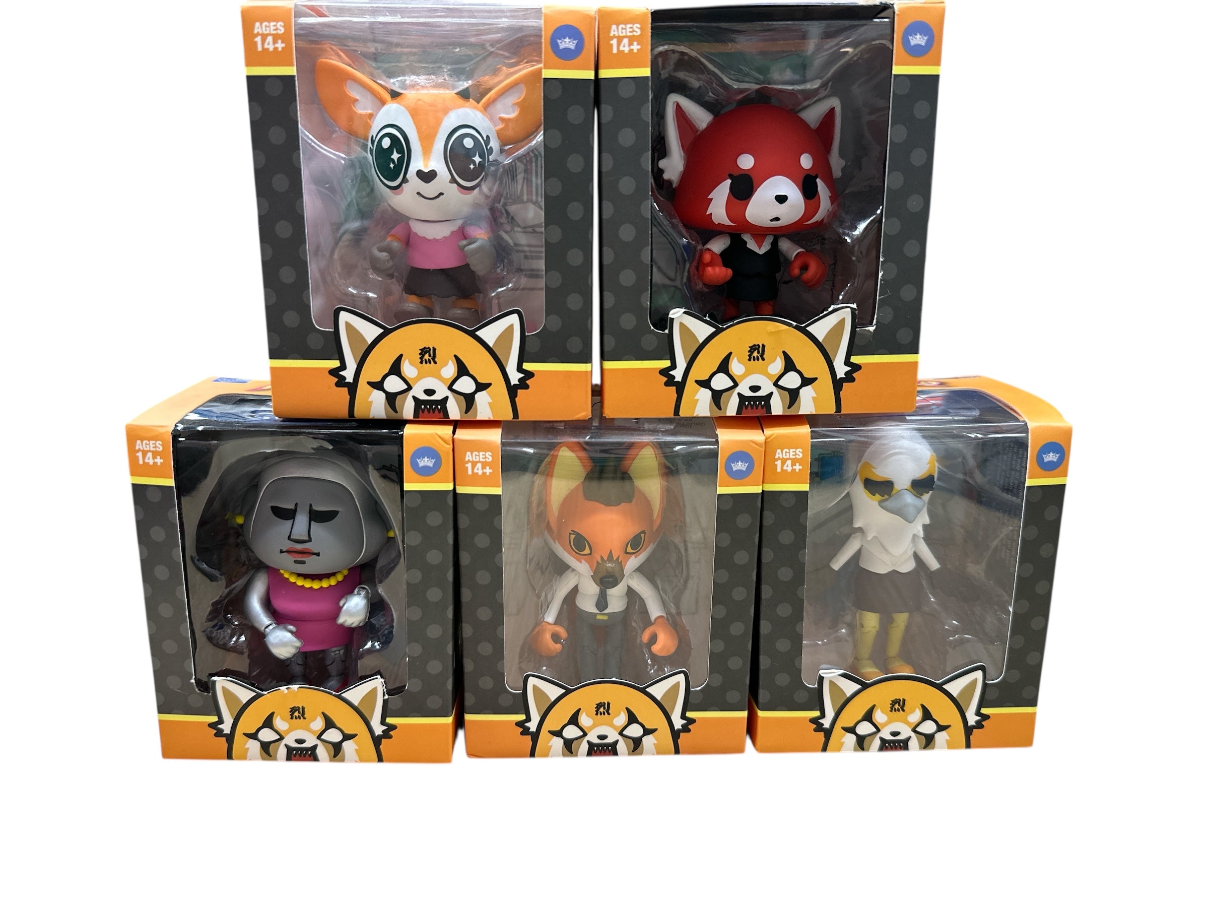 AGGRETSUKO FIGURE COLLECT ALL OF THEM SIZE  3"