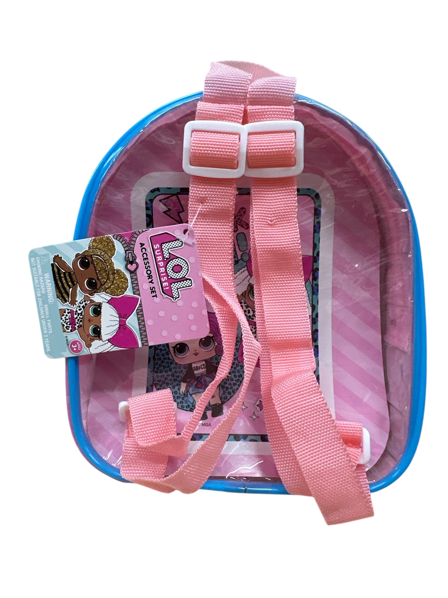 L.O.L. Surprise! Hair Accessory Set with Clear Backpack - 7"