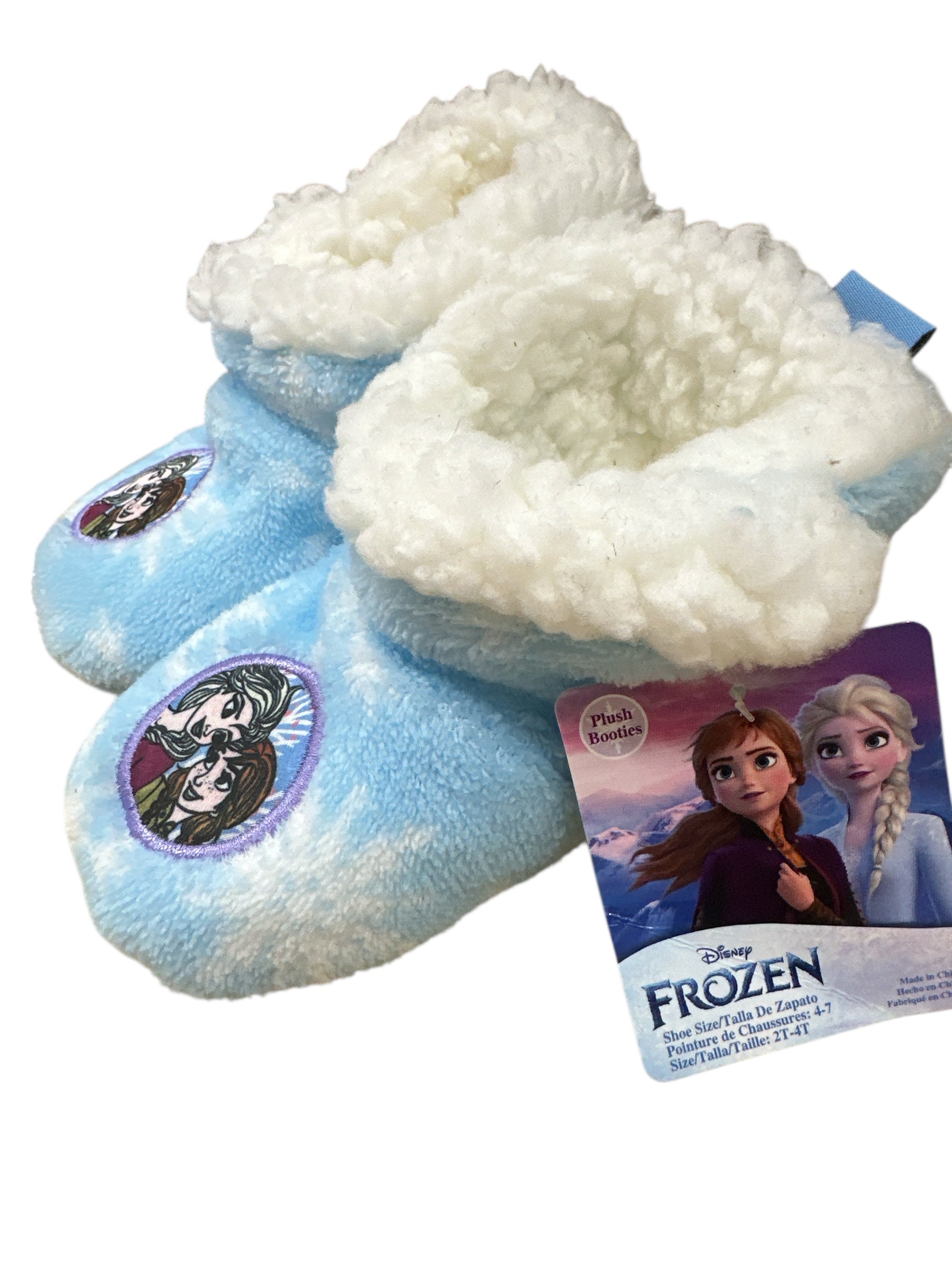 Disney Frozen Toddler Shoes – Super Puffy & Ultra Soft Non-Slip Slippers (2T–4T)