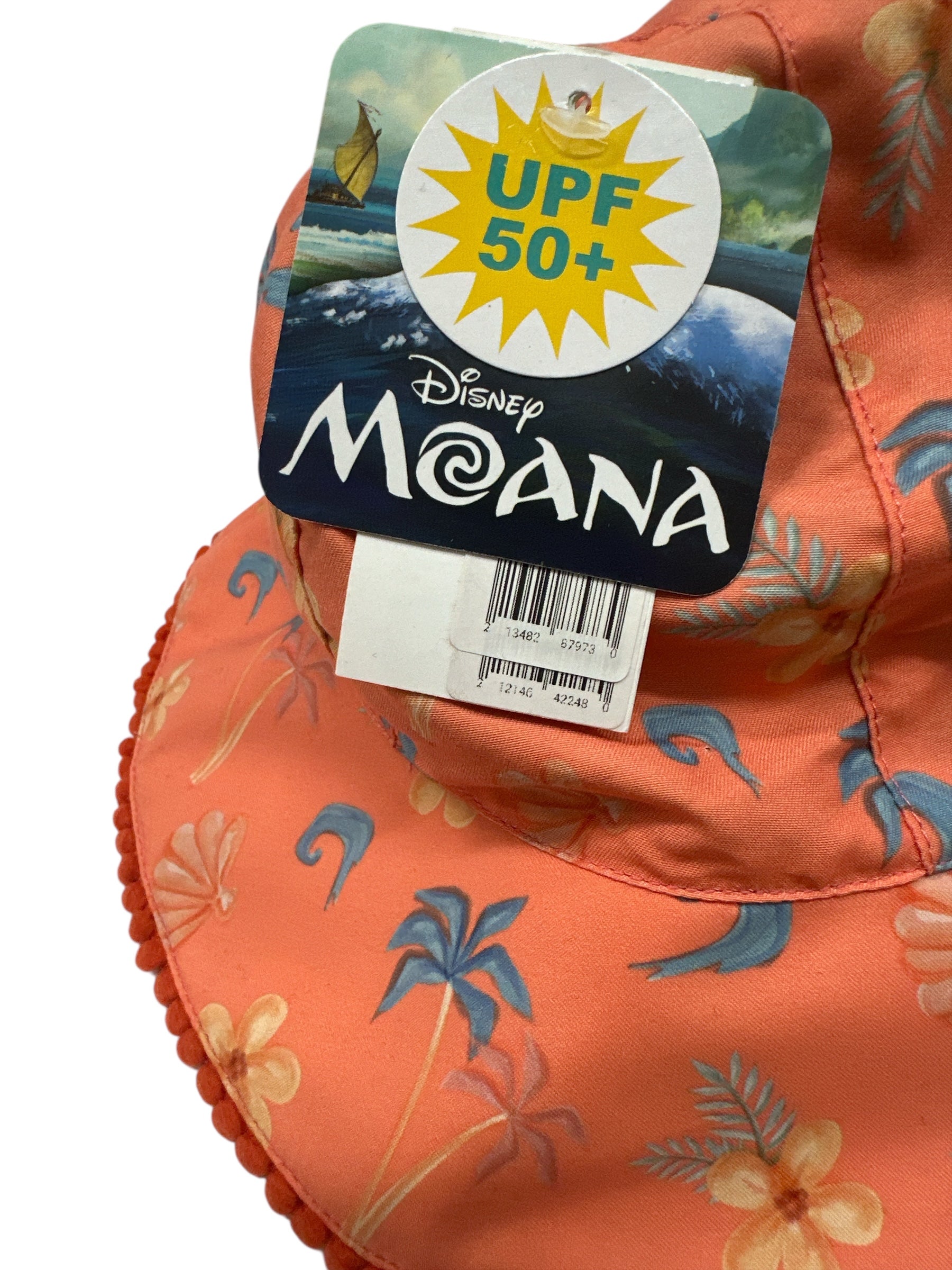 Disney Moana Hat - UPF 50+ Sun Protection for Brave Little Wayfinders!