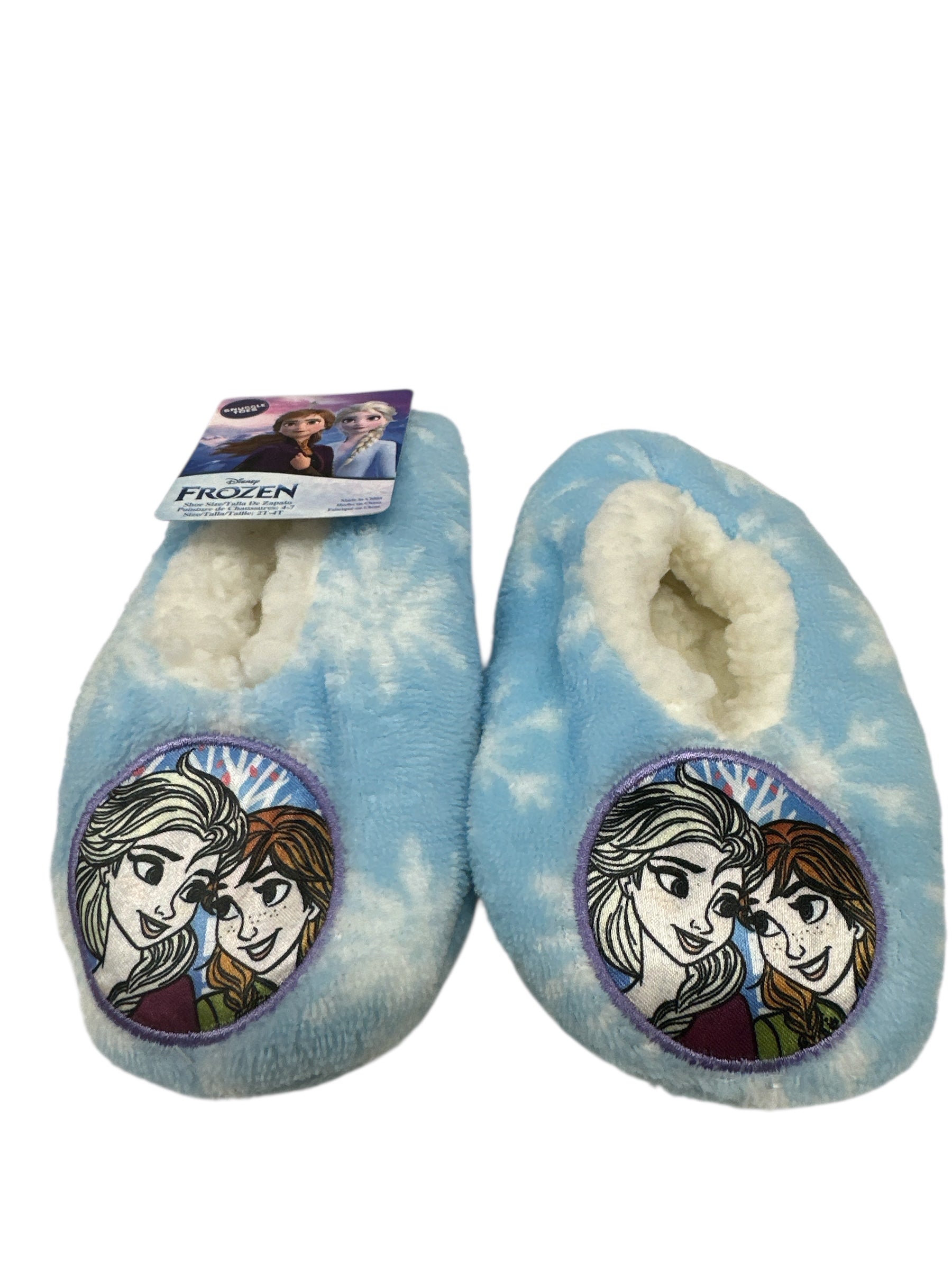 Disney Frozen Toddler Shoes – Super Puffy & Ultra Soft Non-Slip Slippers (2T–4T)