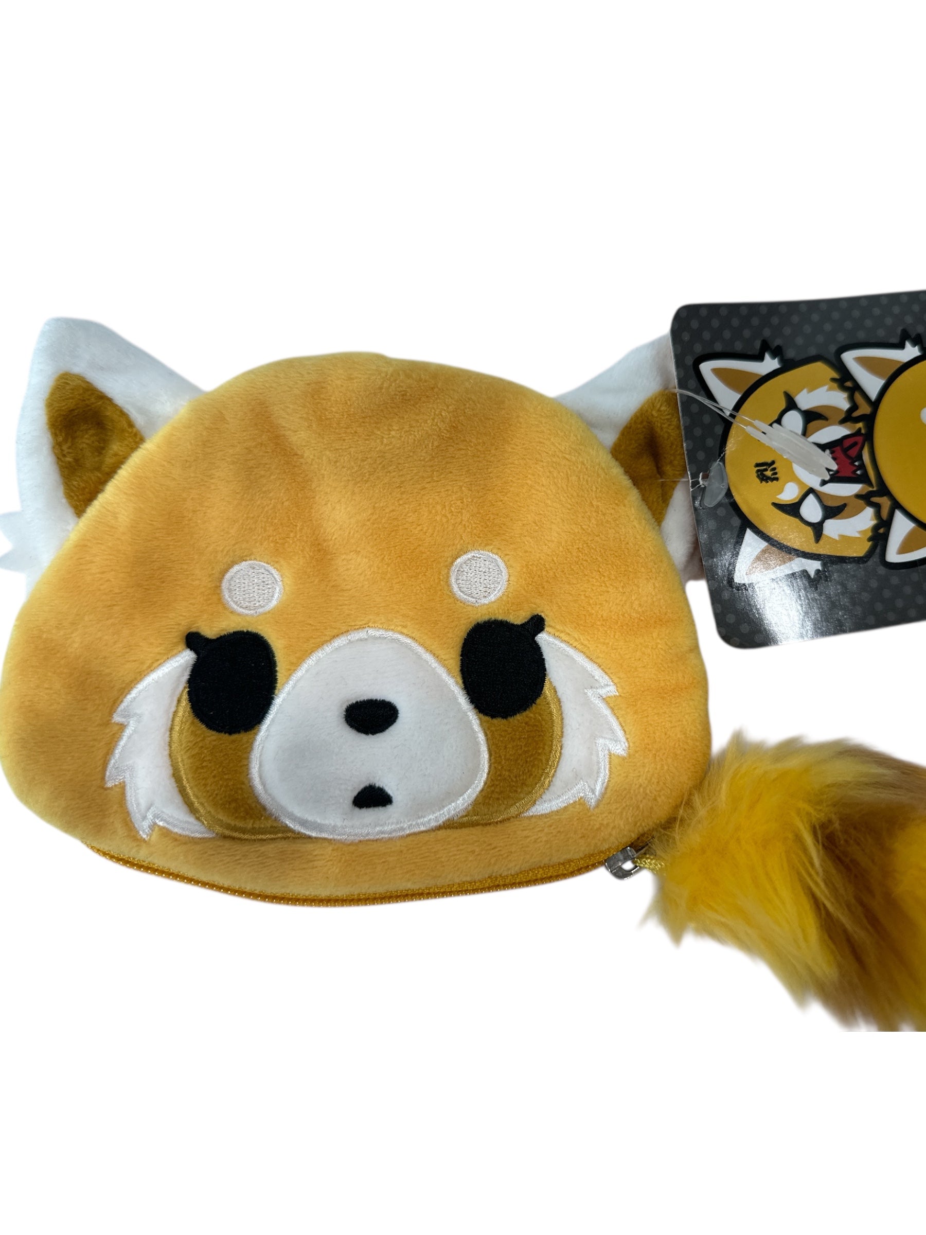 AGGRETSUKO® ANIME PLUSH COIN PURSE – 6”