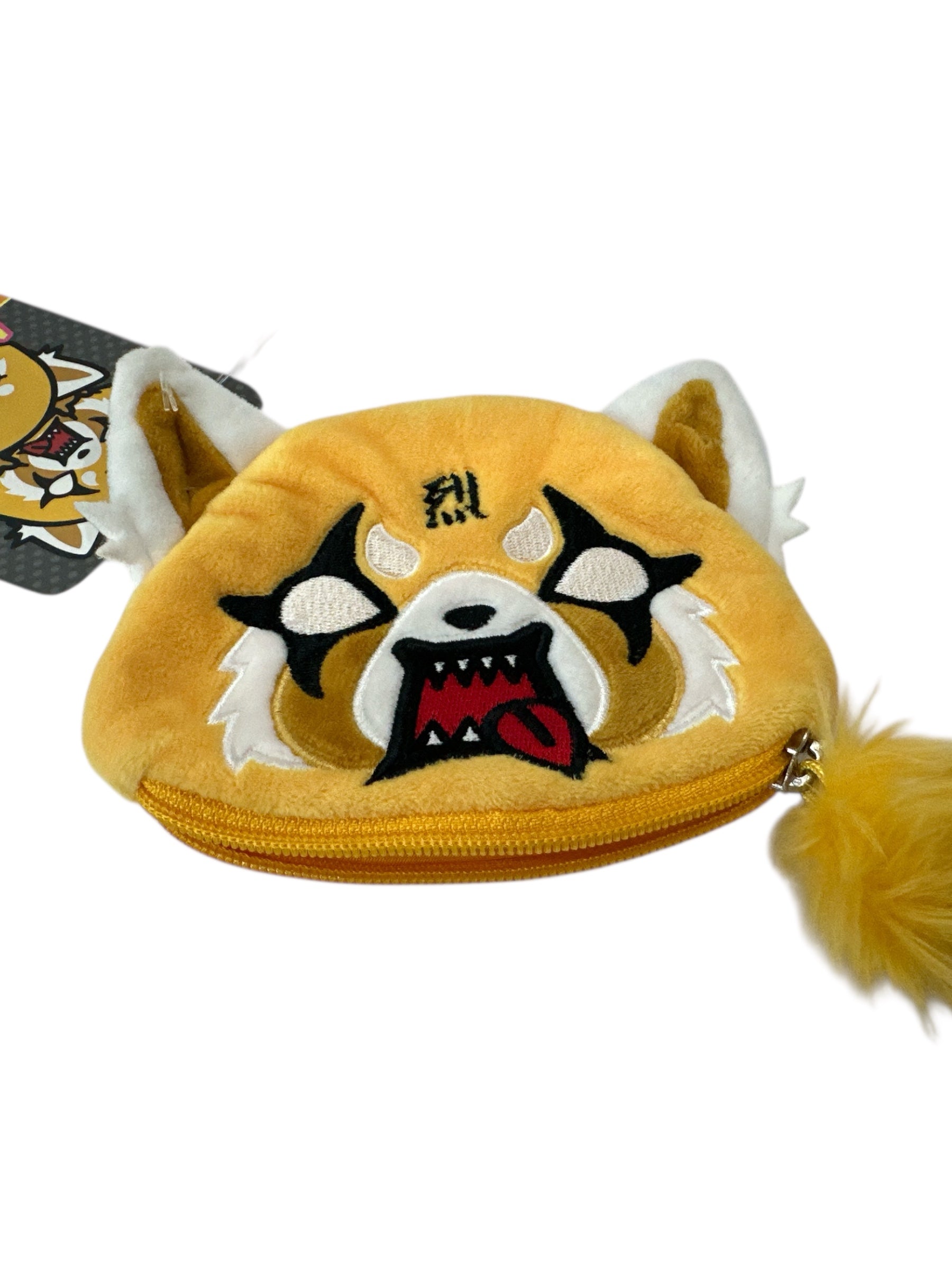 AGGRETSUKO® ANIME PLUSH COIN PURSE – 6”