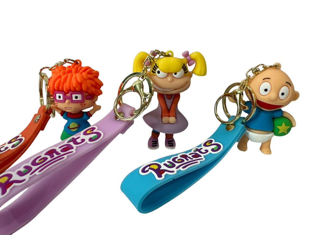 Rugrats Silicone 3D Keychain - 3" of Totally Awesome Nostalgia!