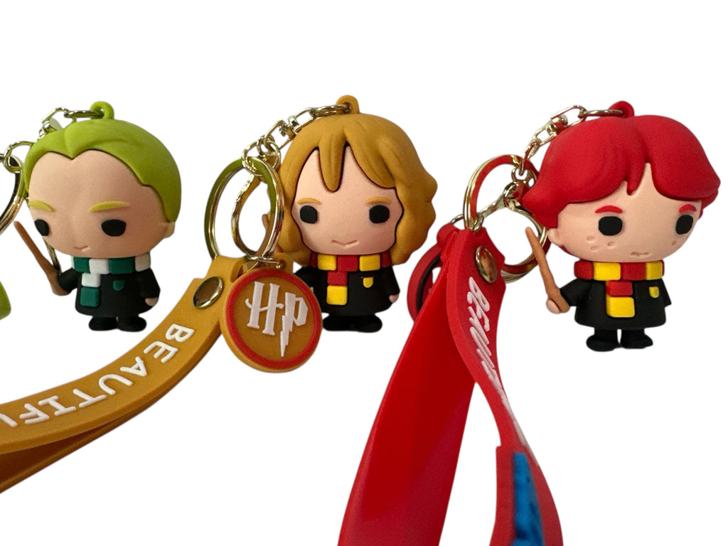 Harry Potter 3D Silicone Keychain - 3" of Wizarding World Magic!