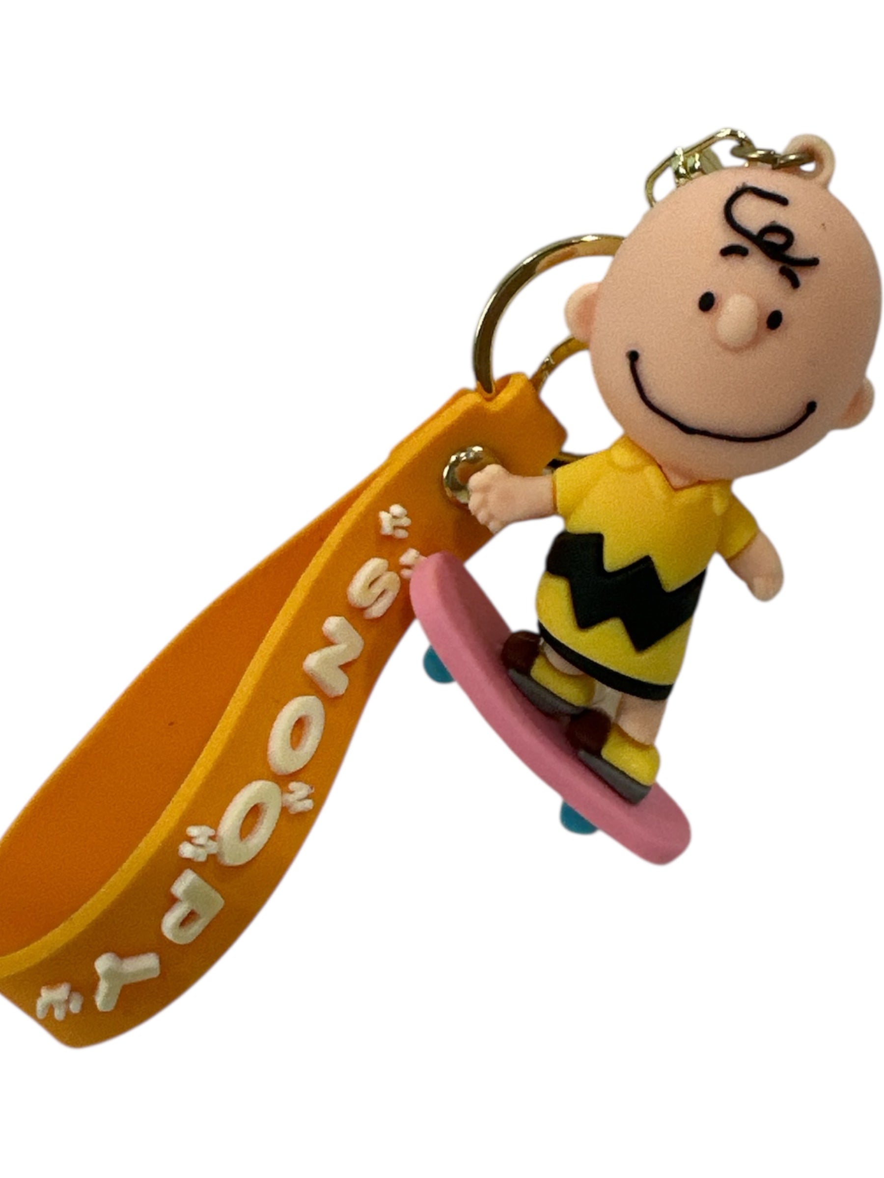 Snoopy Licensed 3D Silicone Keychain – 3-Inch Durable Key Ring