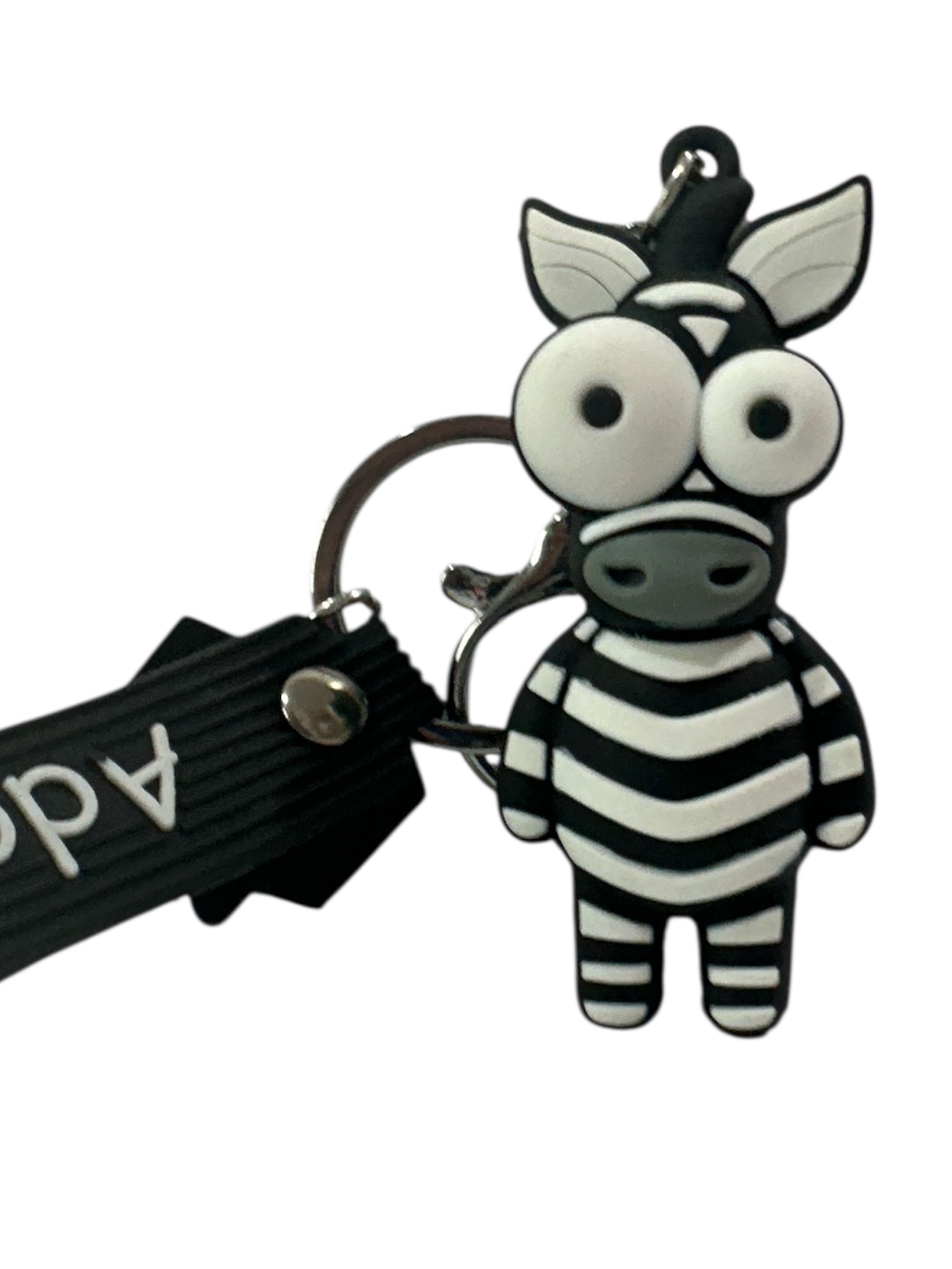 Cute Zoo Animals 3D Silicone Keychain - 3" of Wildly Adorable Fun