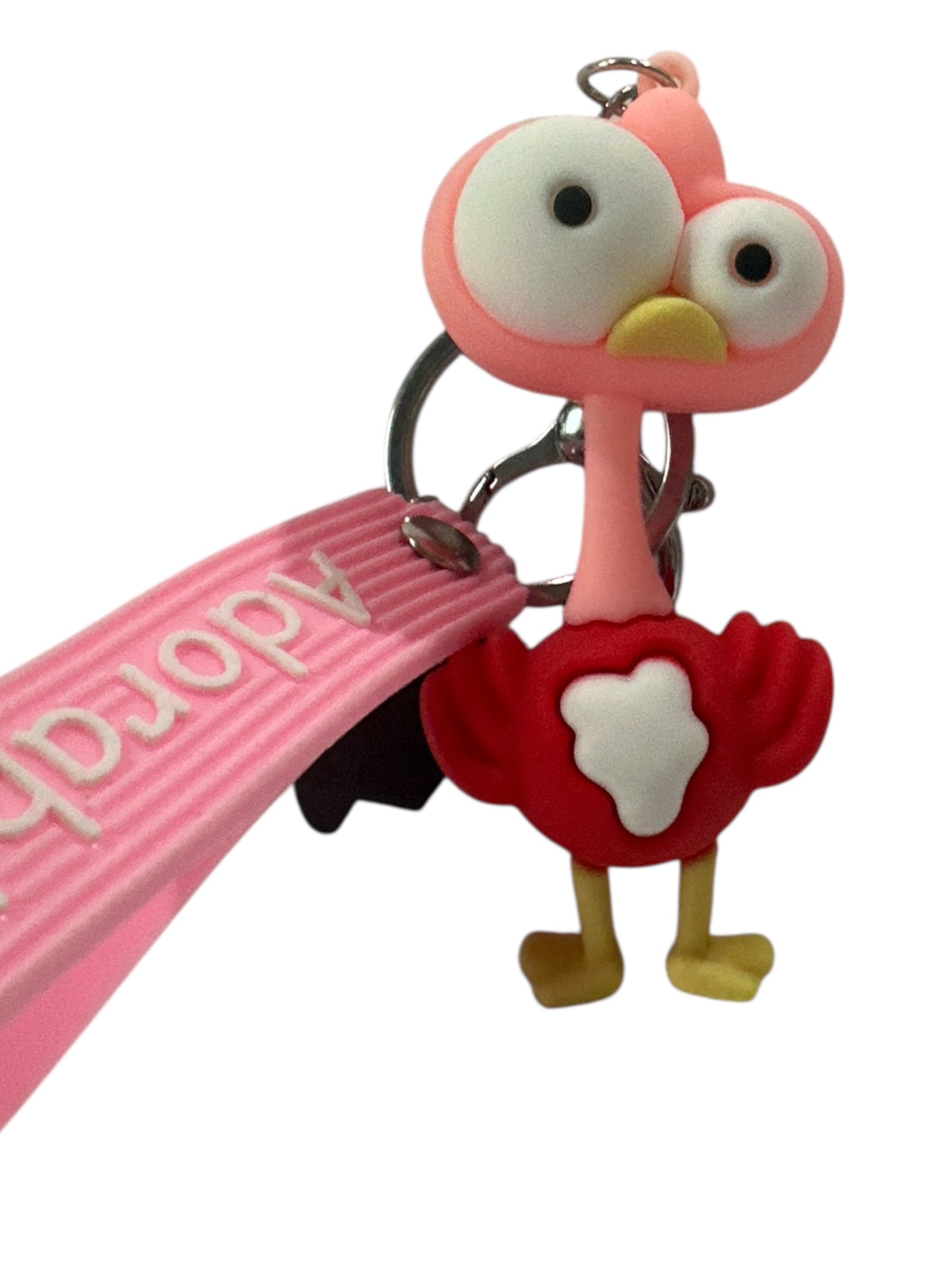 Cute Zoo Animals 3D Silicone Keychain - 3" of Wildly Adorable Fun