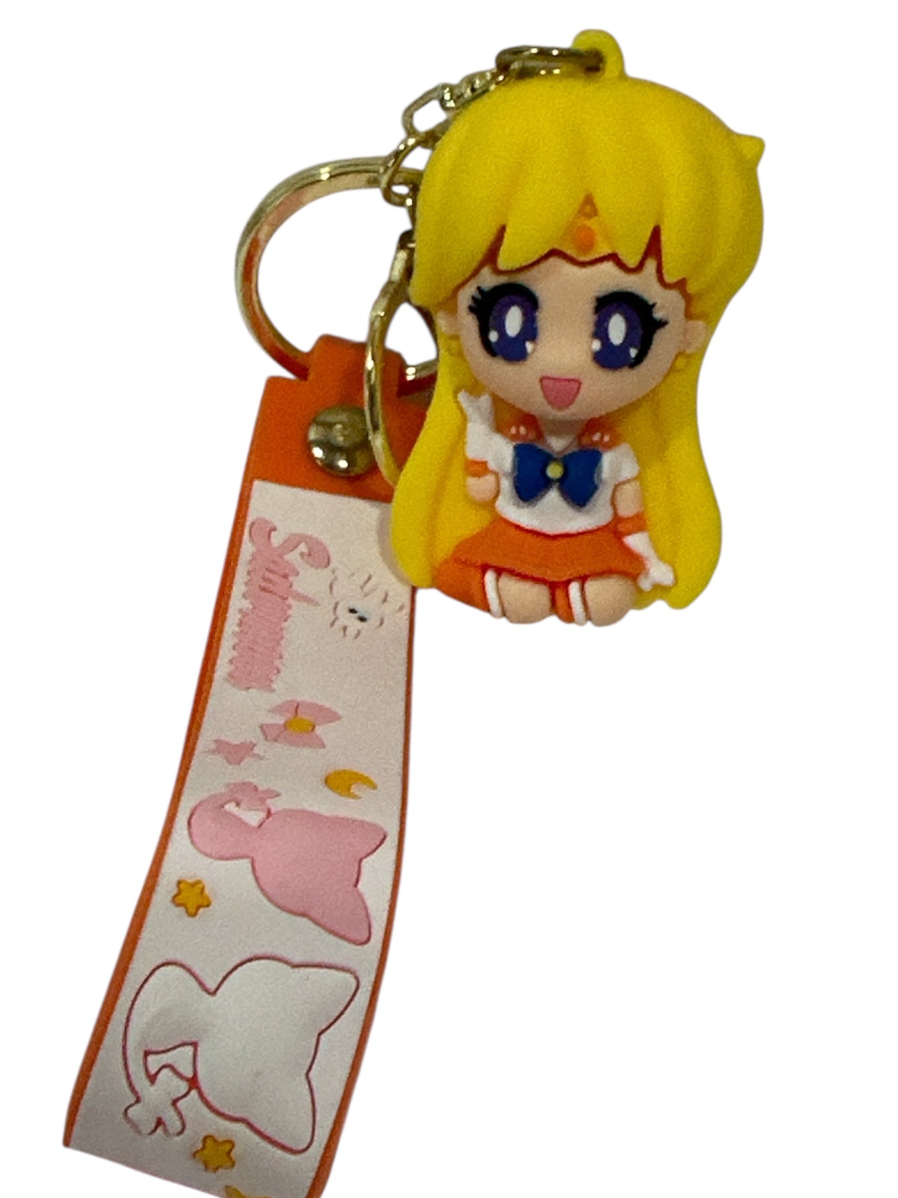 SAILOR MOON 3D SLICON KEYCHAIN 3"