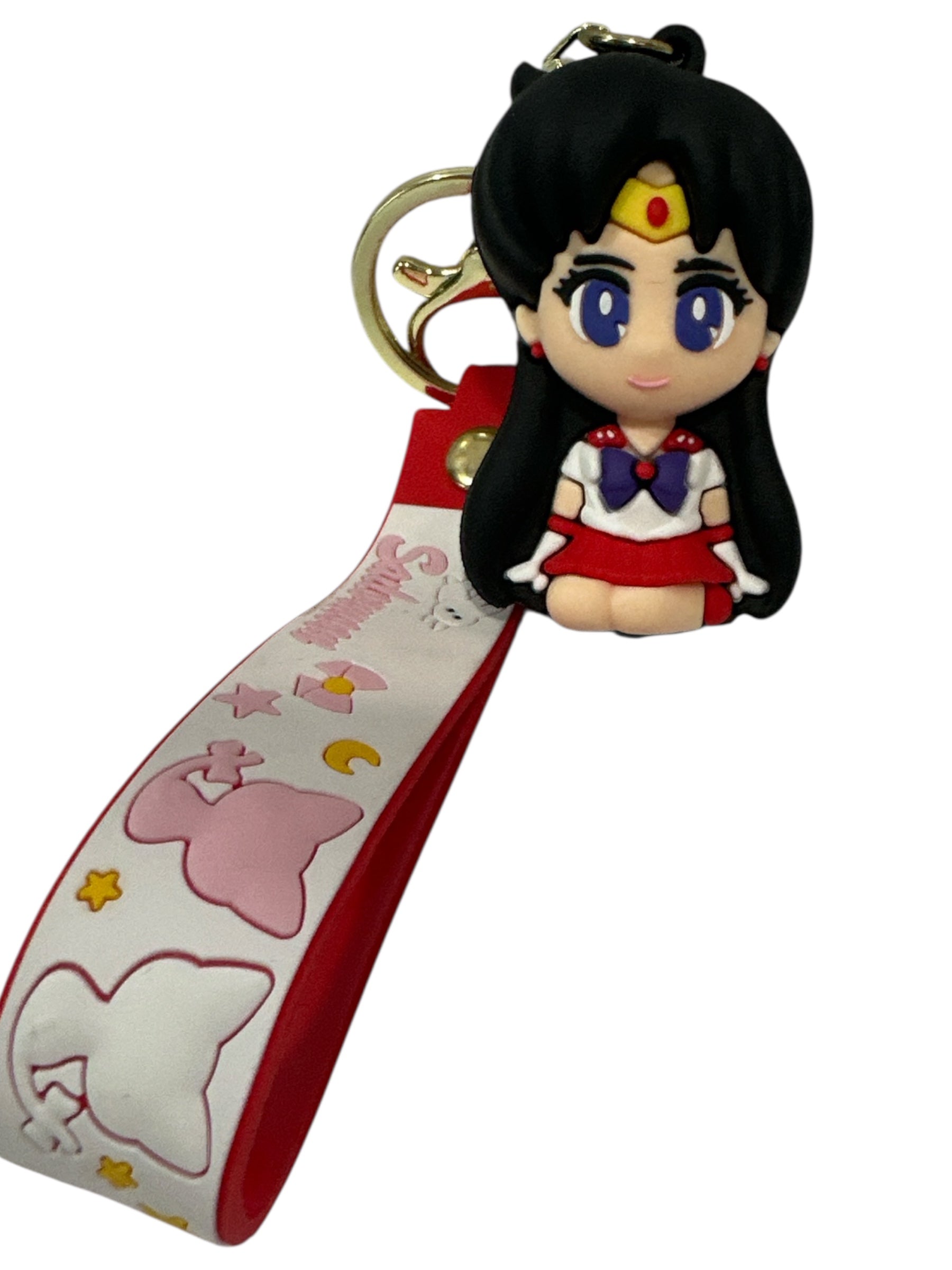 SAILOR MOON 3D SLICON KEYCHAIN 3"