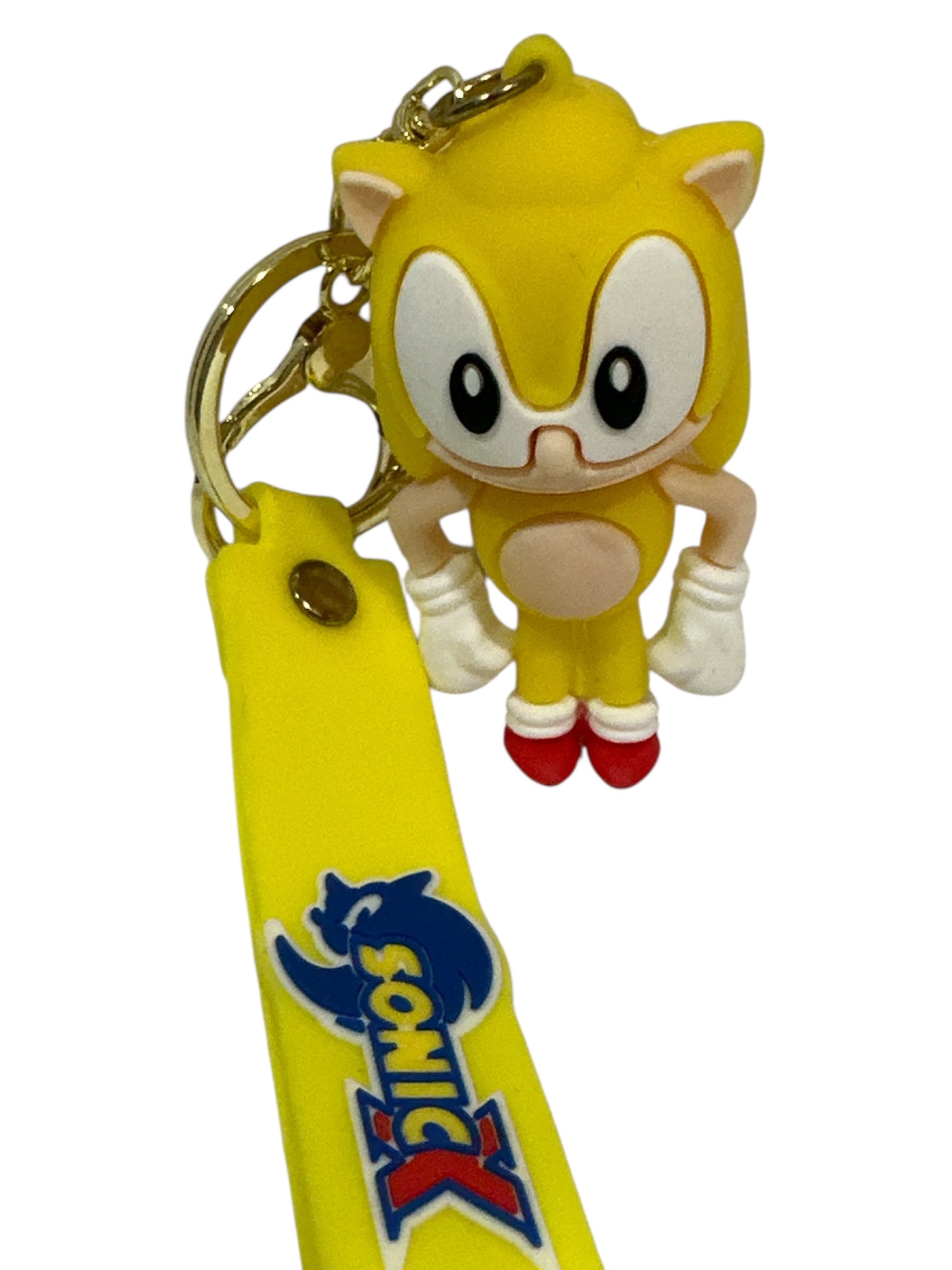 Sonic the Hedgehog 3D Keychain - 3" of Blazing Speed