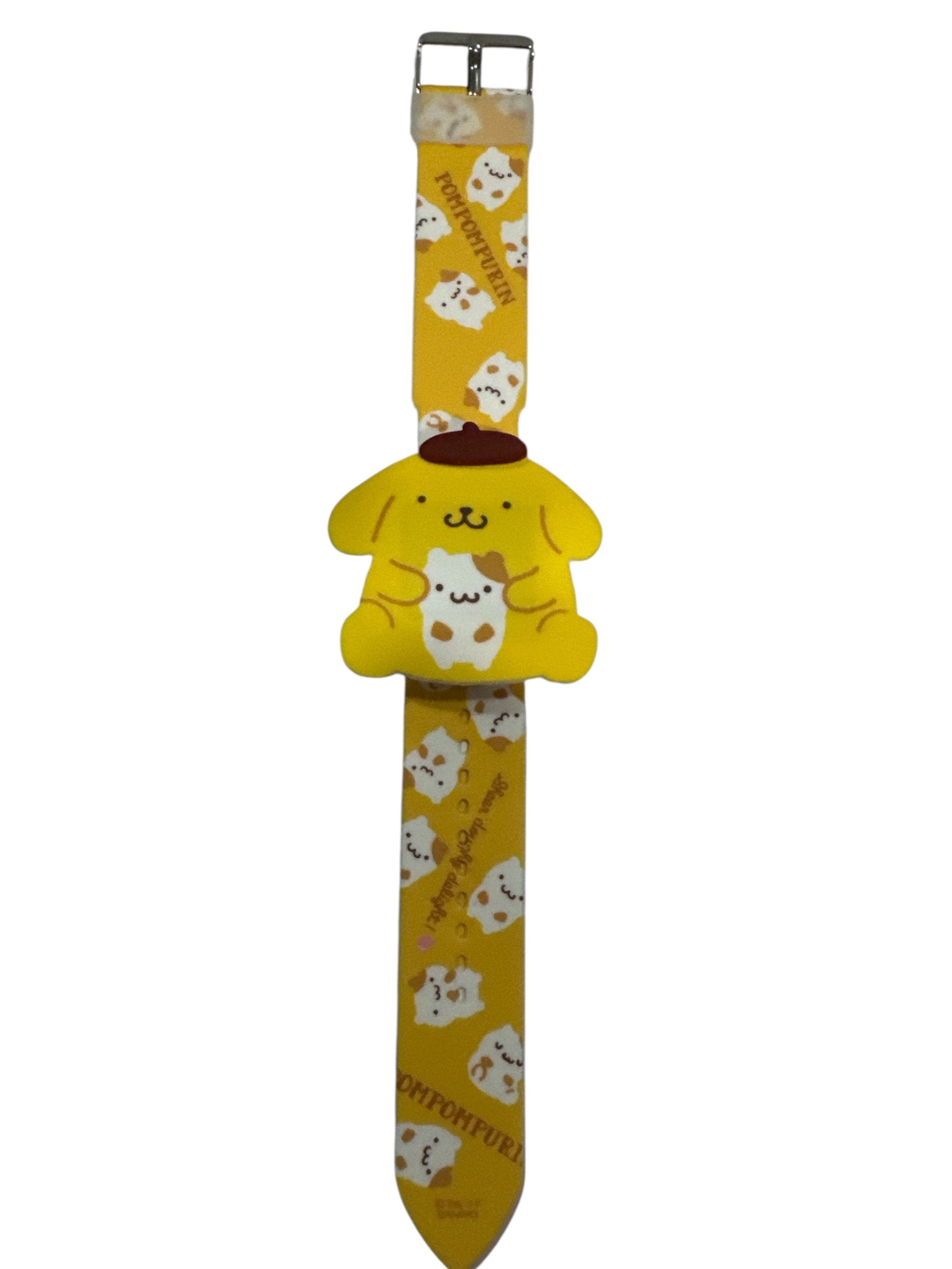 HELLO KITTY POMPOMPURIN LED WATCH WITH LIGHT UP