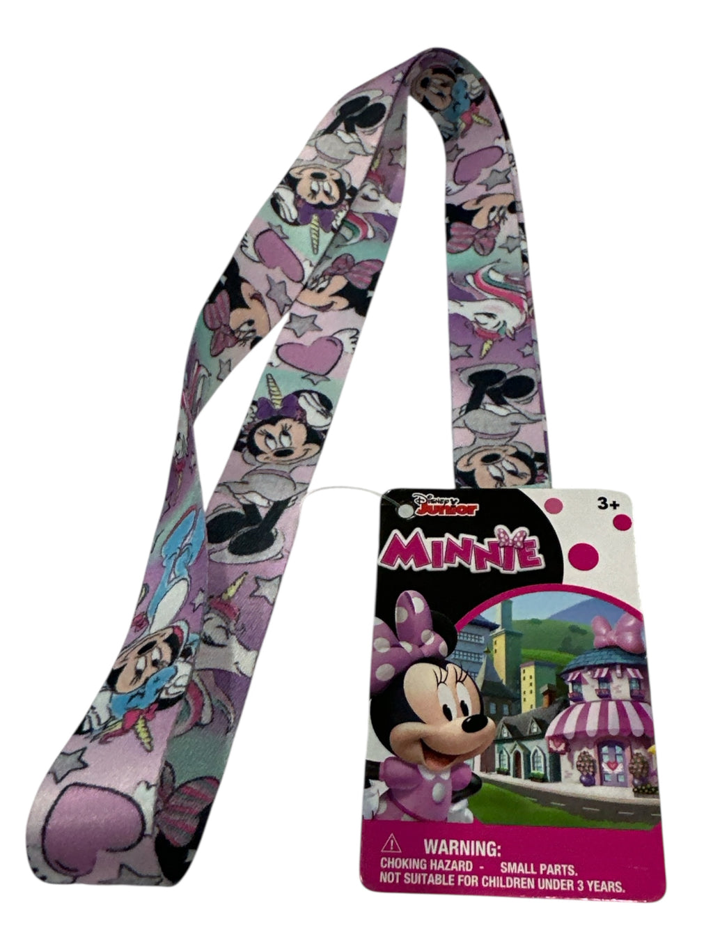 Cute Cartoon Character Lanyard with Key Holder – 18" Charm Accessory