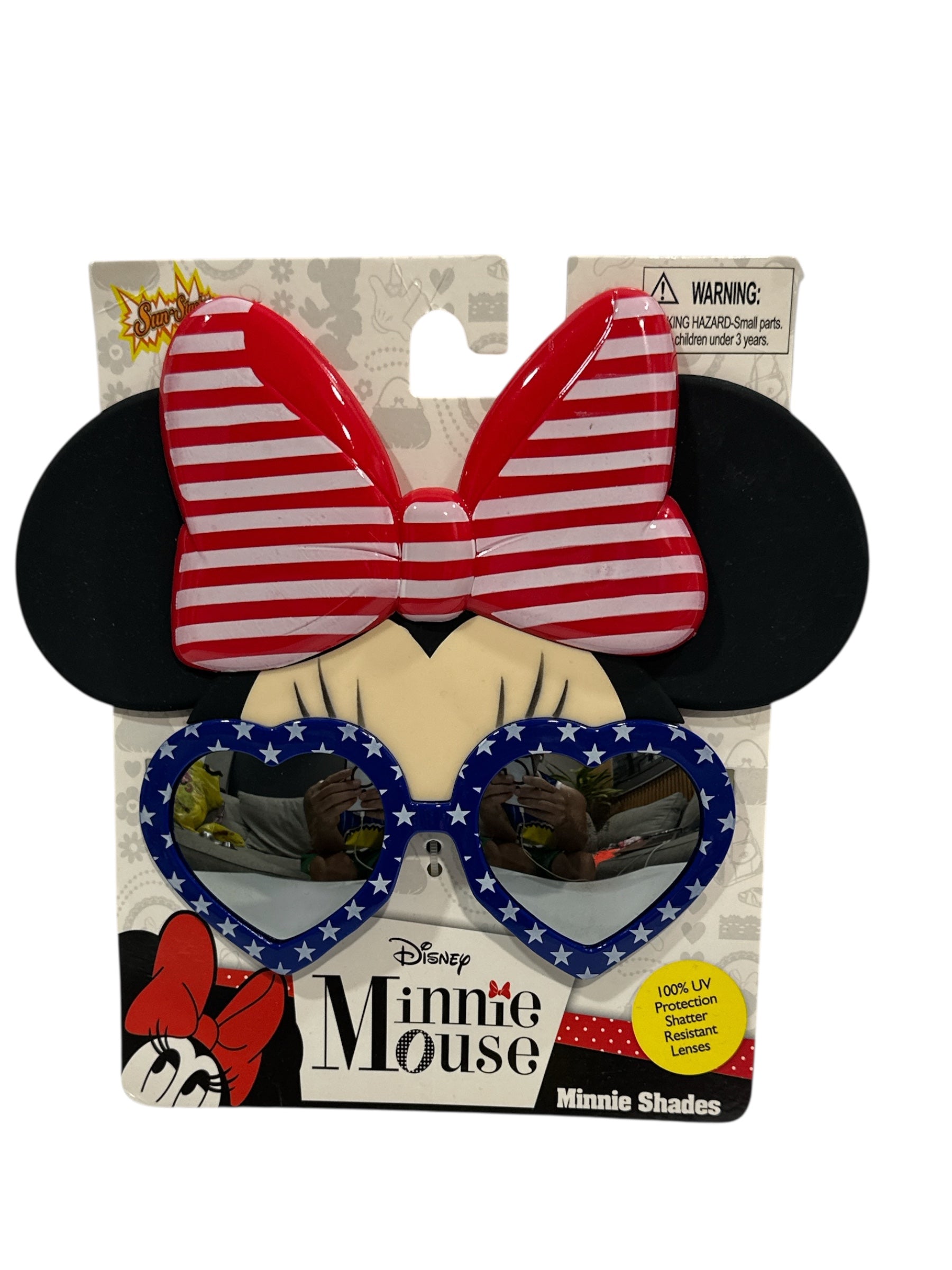 Minnie Mouse Licensed Kids Sunglasses – 100% UV Protection & Shatter-Resistant
