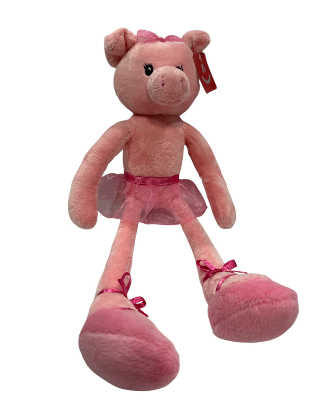 Pink Ballerina Piggy Plush Toy – 14-Inch Large Super Soft Stuffed Animal