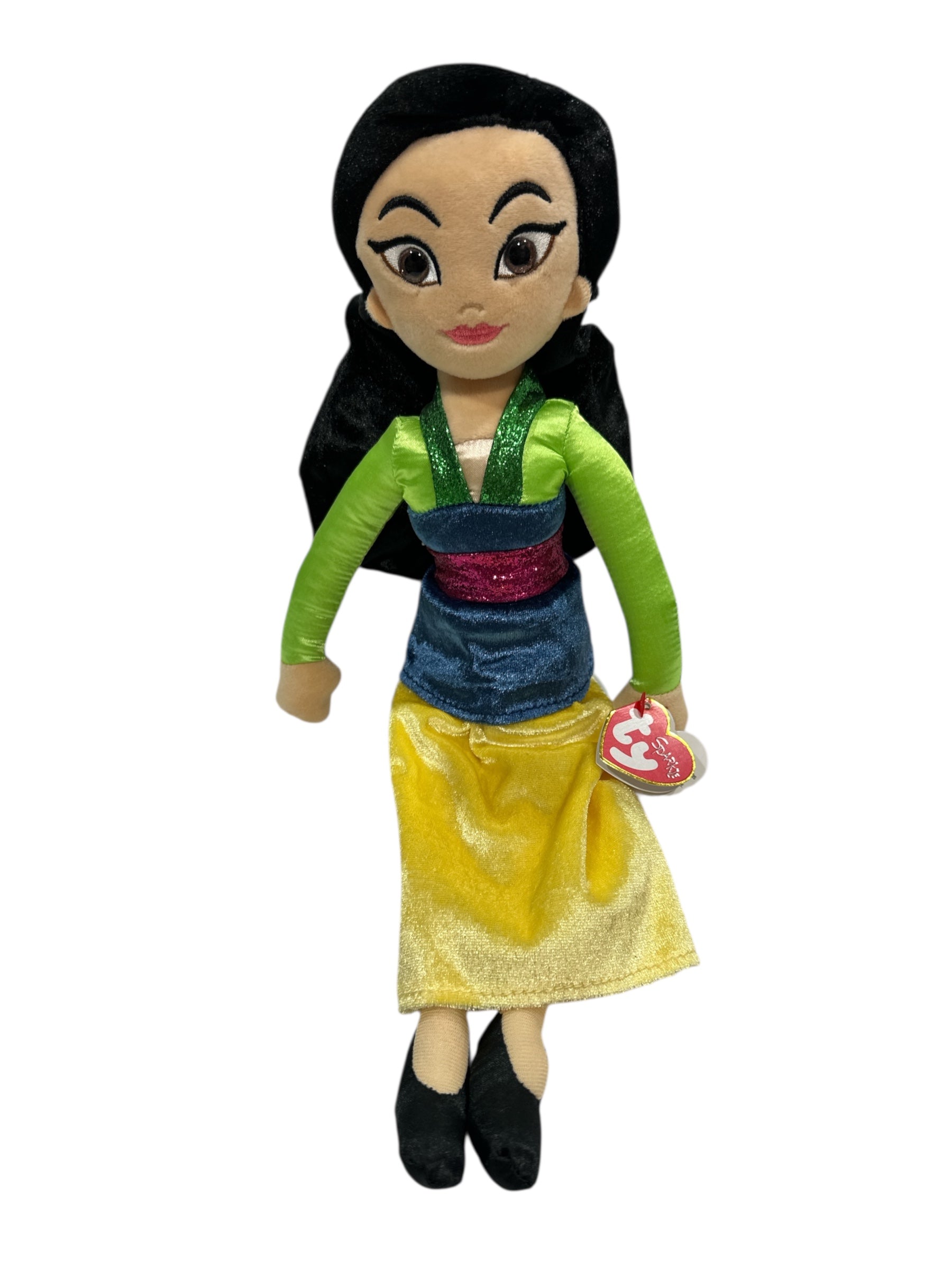 TY Disney Mulan 16" Plush - Sparkling Warrior Princess!