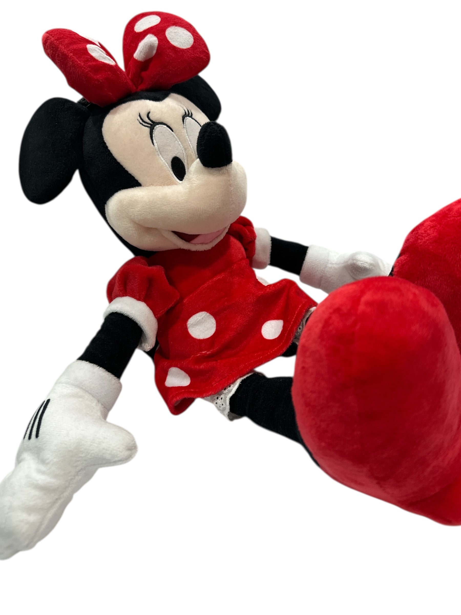 DISNEY MINNIE MOUSE PLUSH BACKPACK 17"