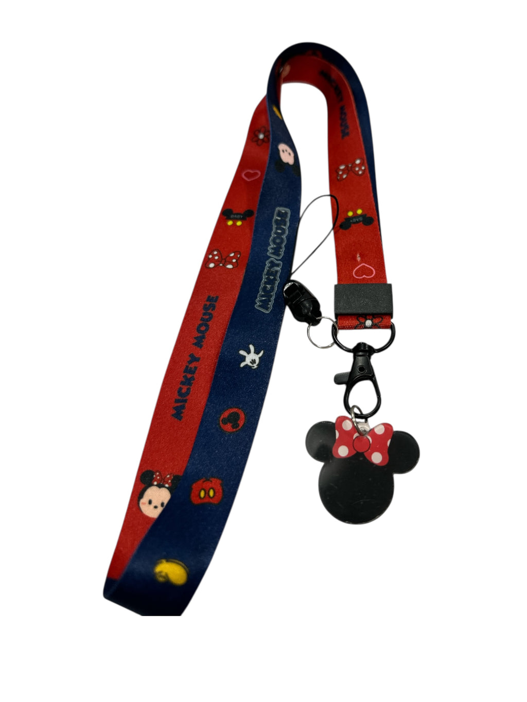 DISNEY MICKEY MOUSE LANYARD KEY ID HOLDER
