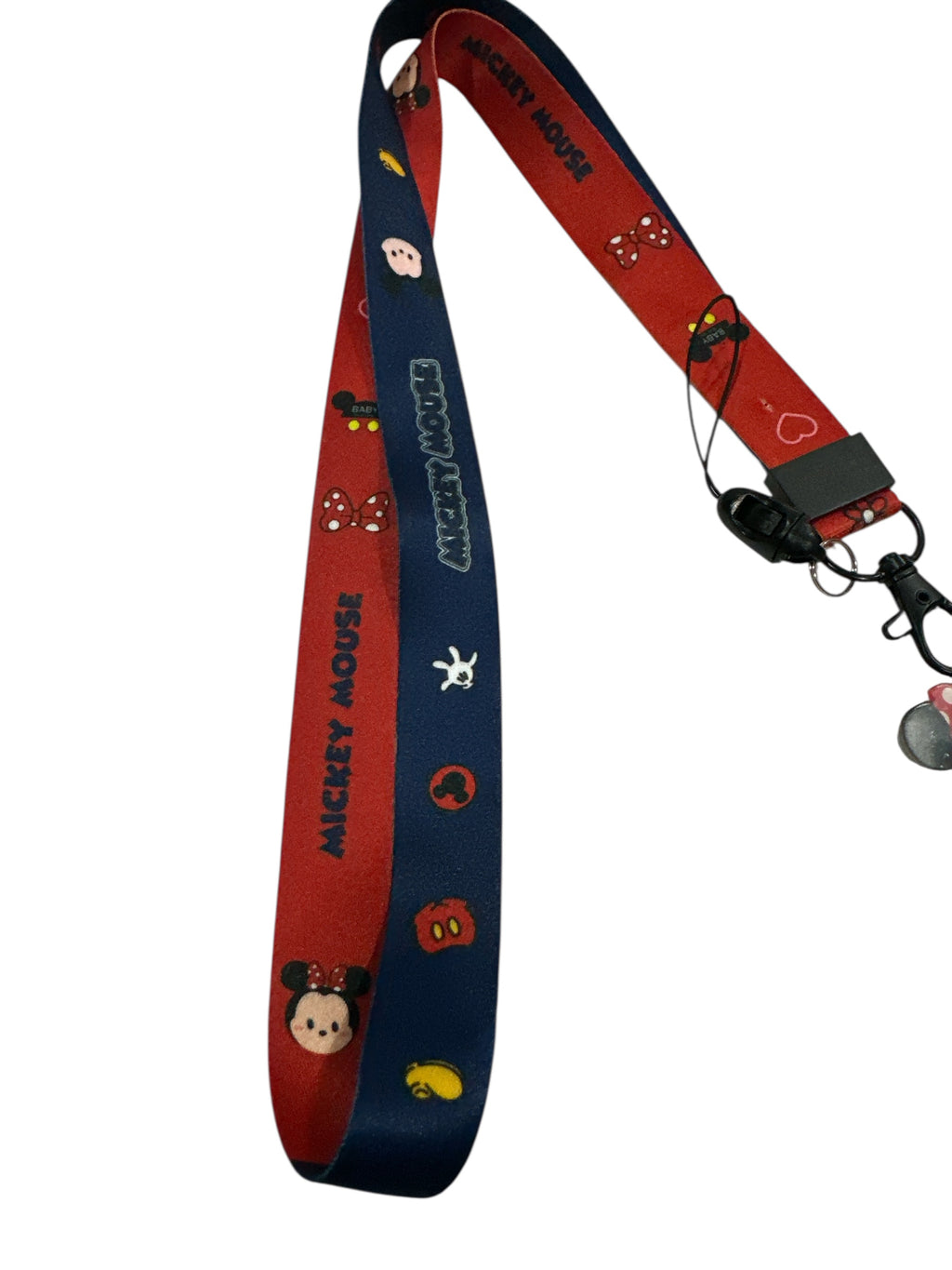 DISNEY MICKEY MOUSE LANYARD KEY ID HOLDER