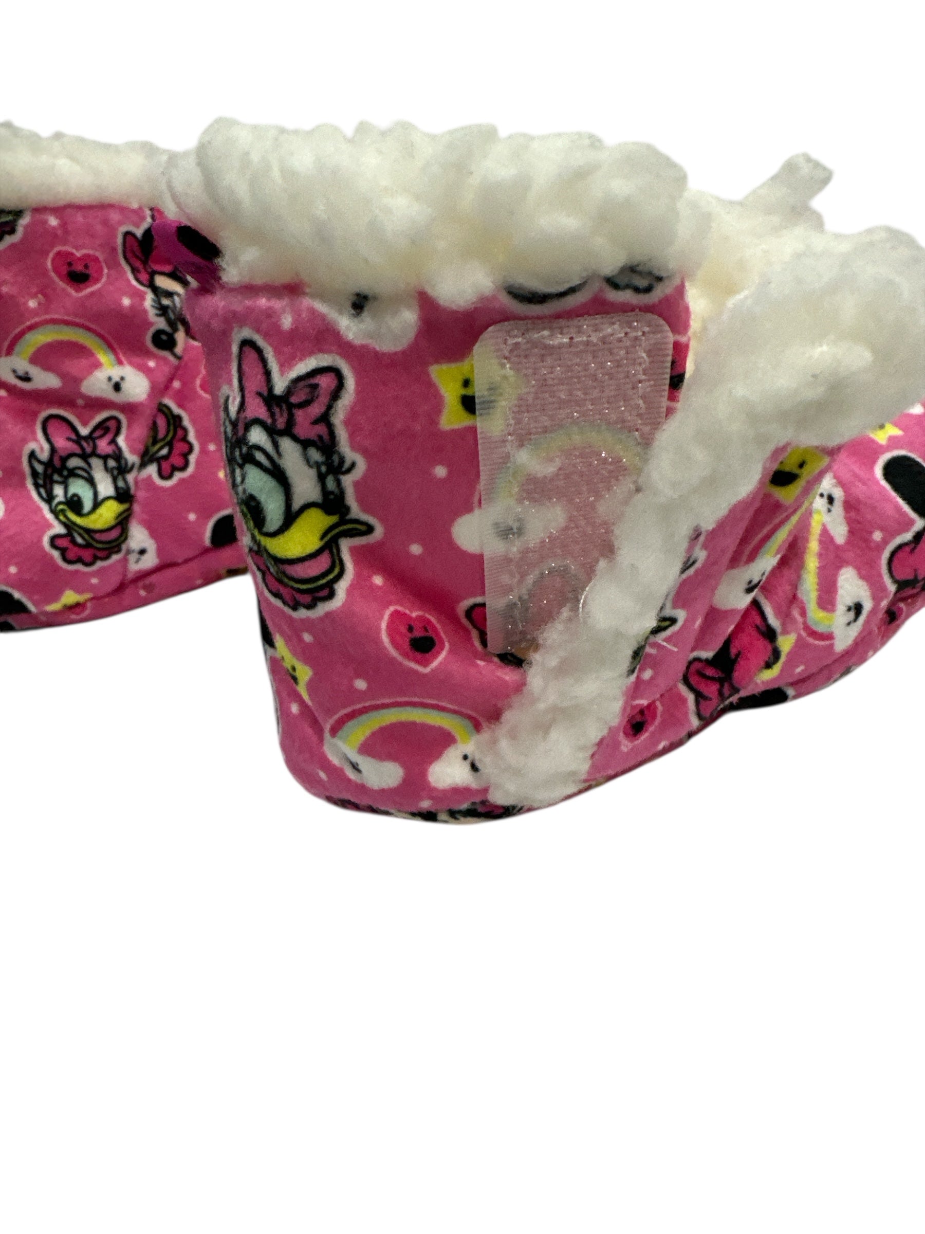 Minnie Mouse Kid Plush Booties - Super Soft &amp; Cozy! (Fits 2T to 4T)