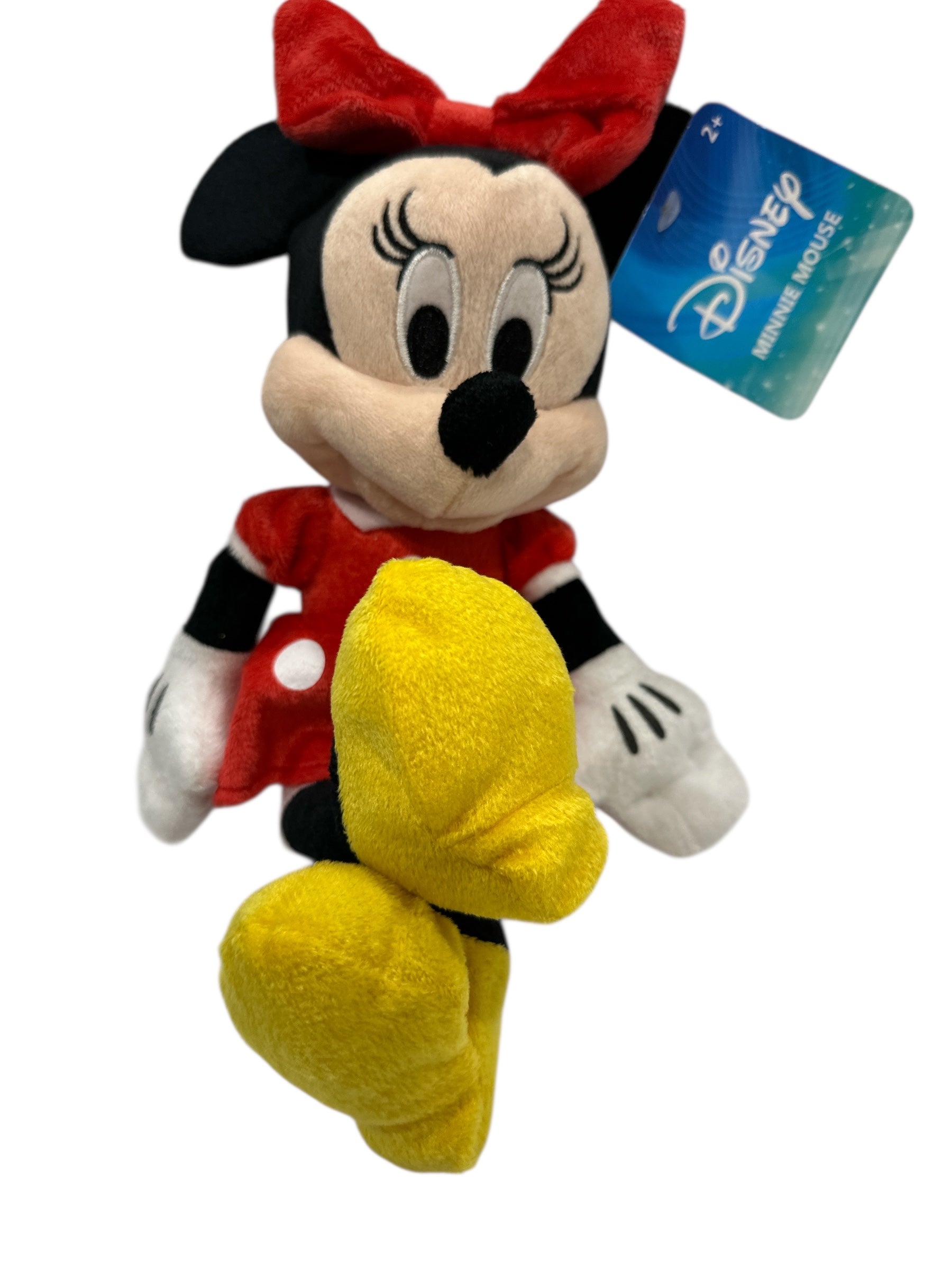 Minnie Mouse Plush Toy – 11 Inch Red Dress Super Soft &amp; Cuddly, Officially Licensed Disney
