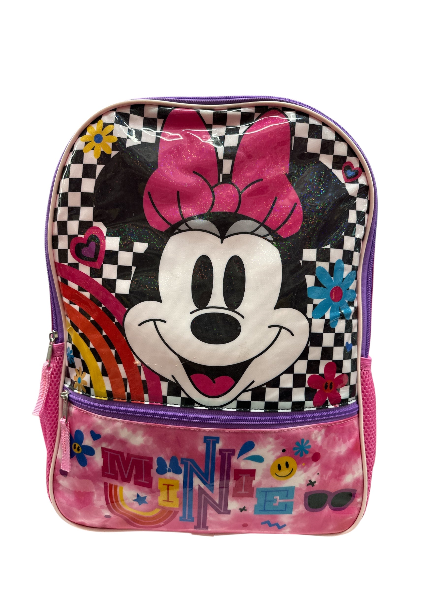 Minnie Mouse 16" Backpack - Sweet Style &amp; Smart Storage for All Adventures!