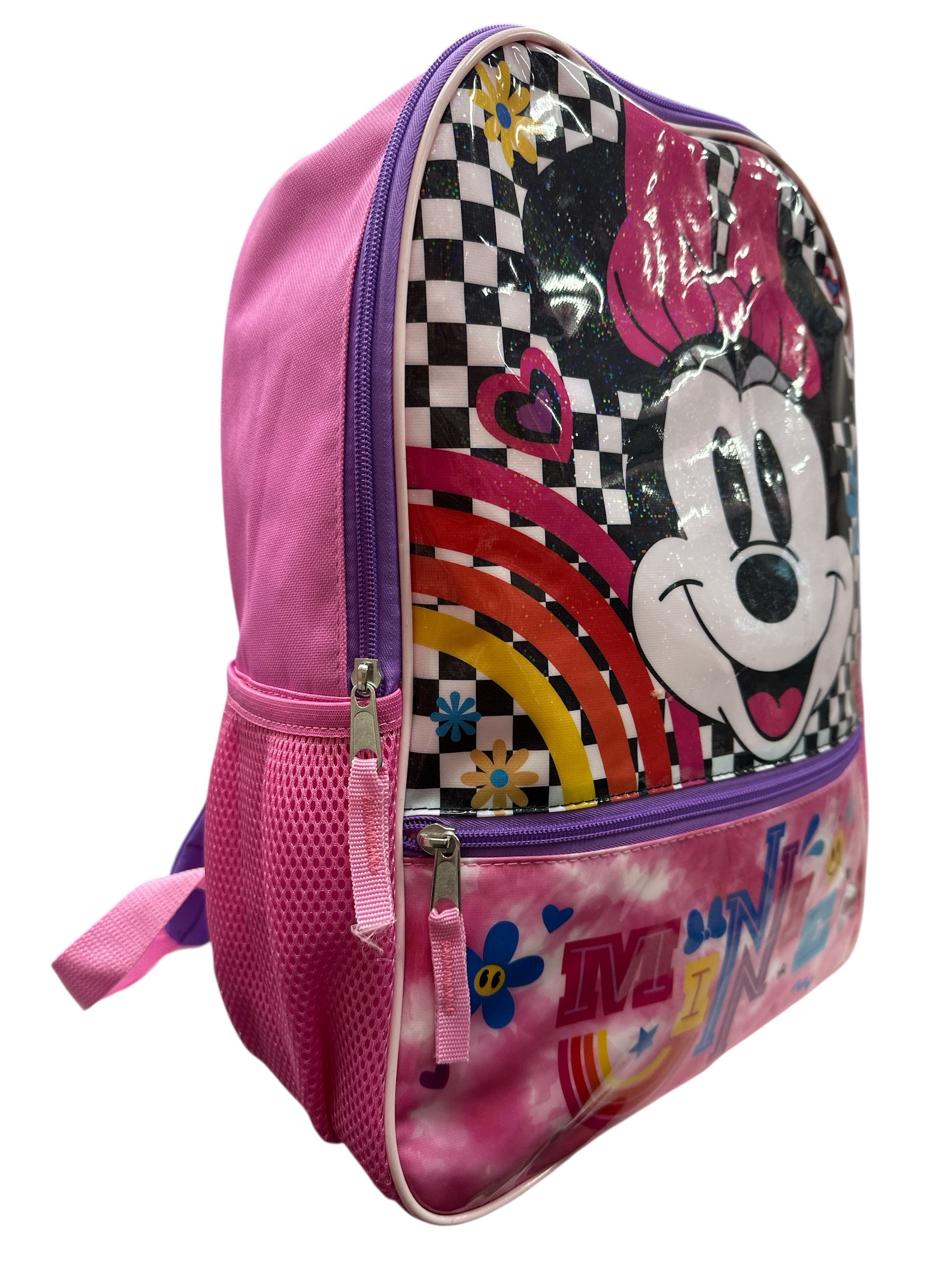 Minnie Mouse 16" Backpack - Sweet Style &amp; Smart Storage for All Adventures!