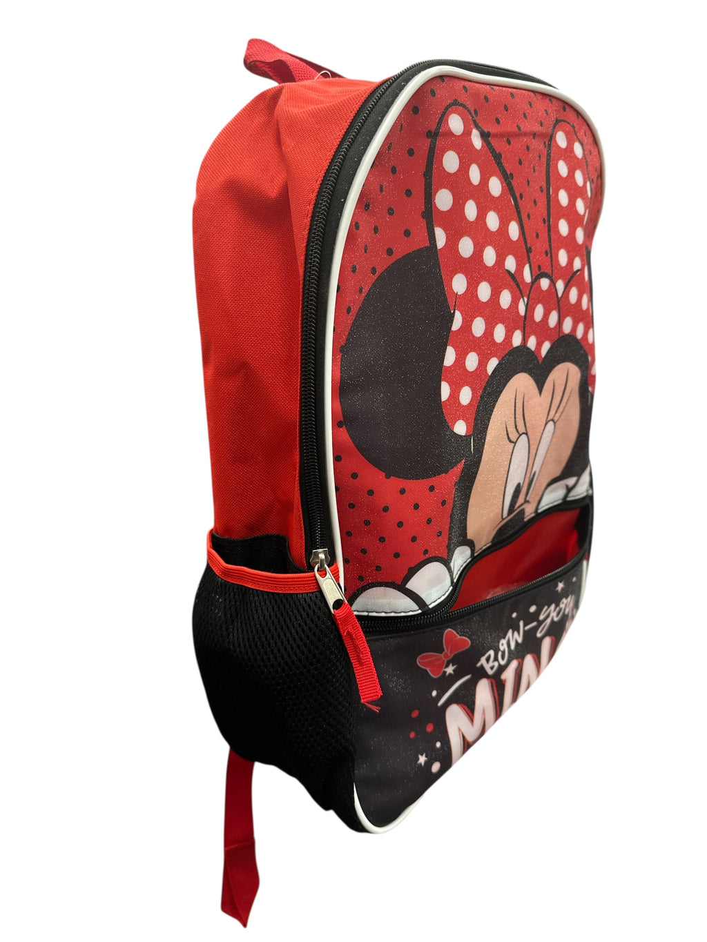 Minnie Mouse 17" Backpack - Sweet Style &amp; Smart Storage for All Adventures!