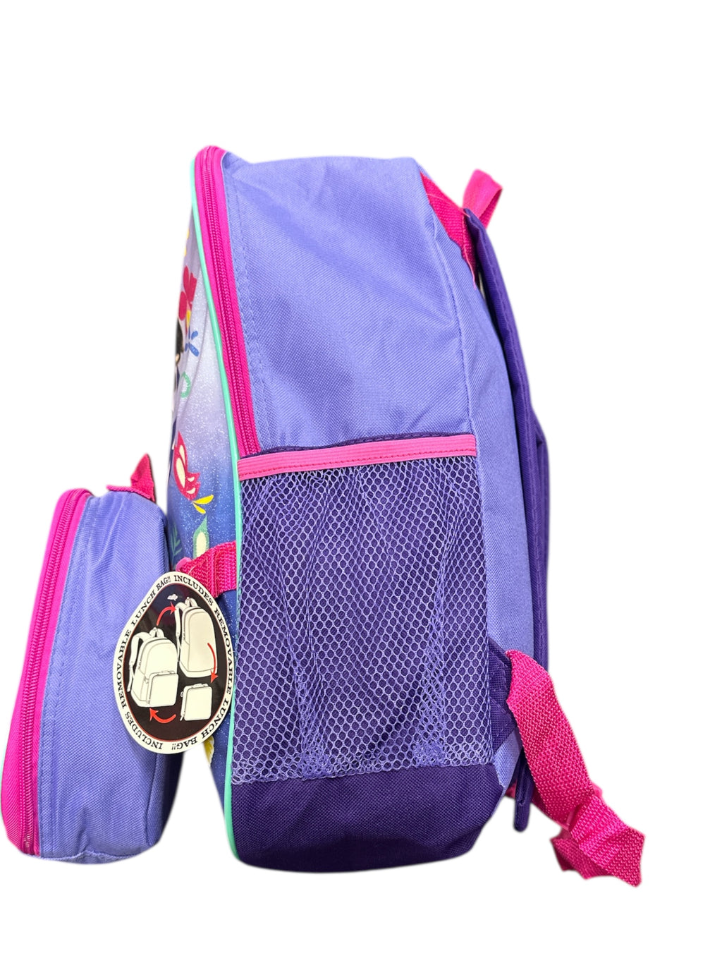 Disney Encanto Backpack Set - 17" with Lunch Bag &amp; Bottle Pockets!