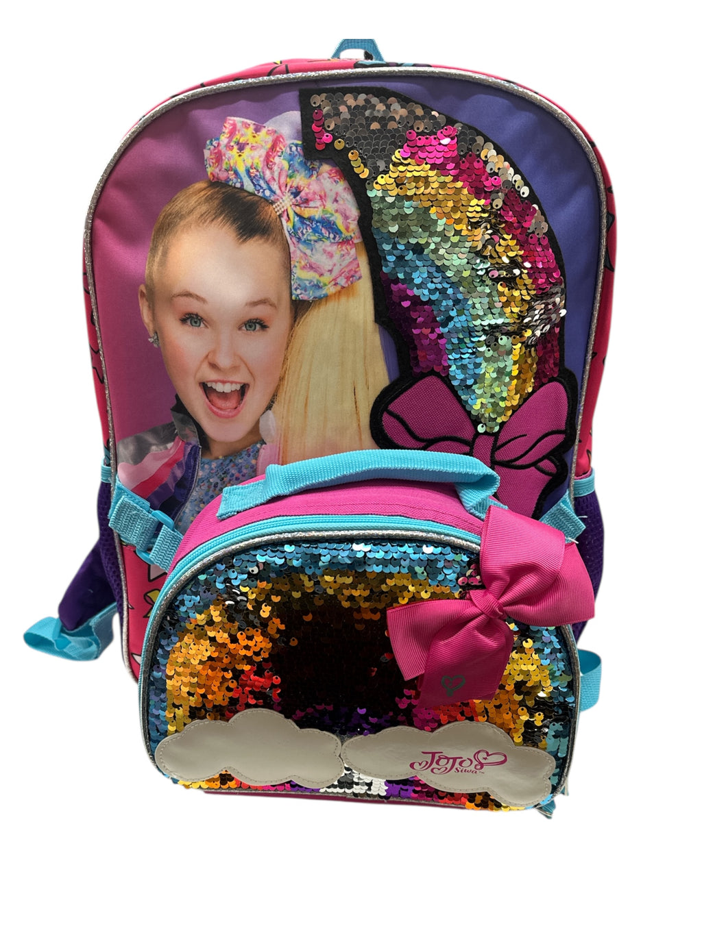 Jojo Siwa Backpack Set - Magic Sequins, Lunch Box &amp; More!