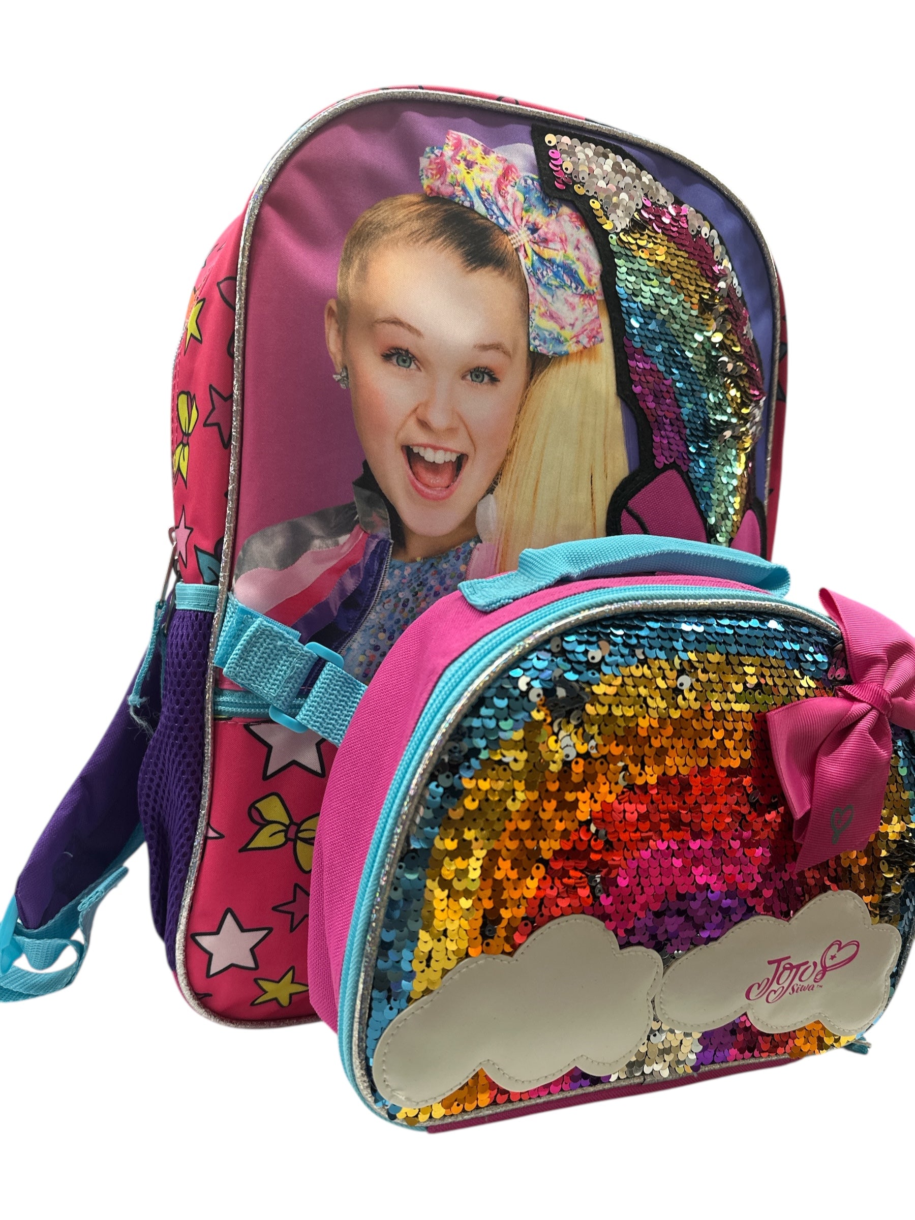 Jojo Siwa Backpack Set - Magic Sequins, Lunch Box &amp; More!