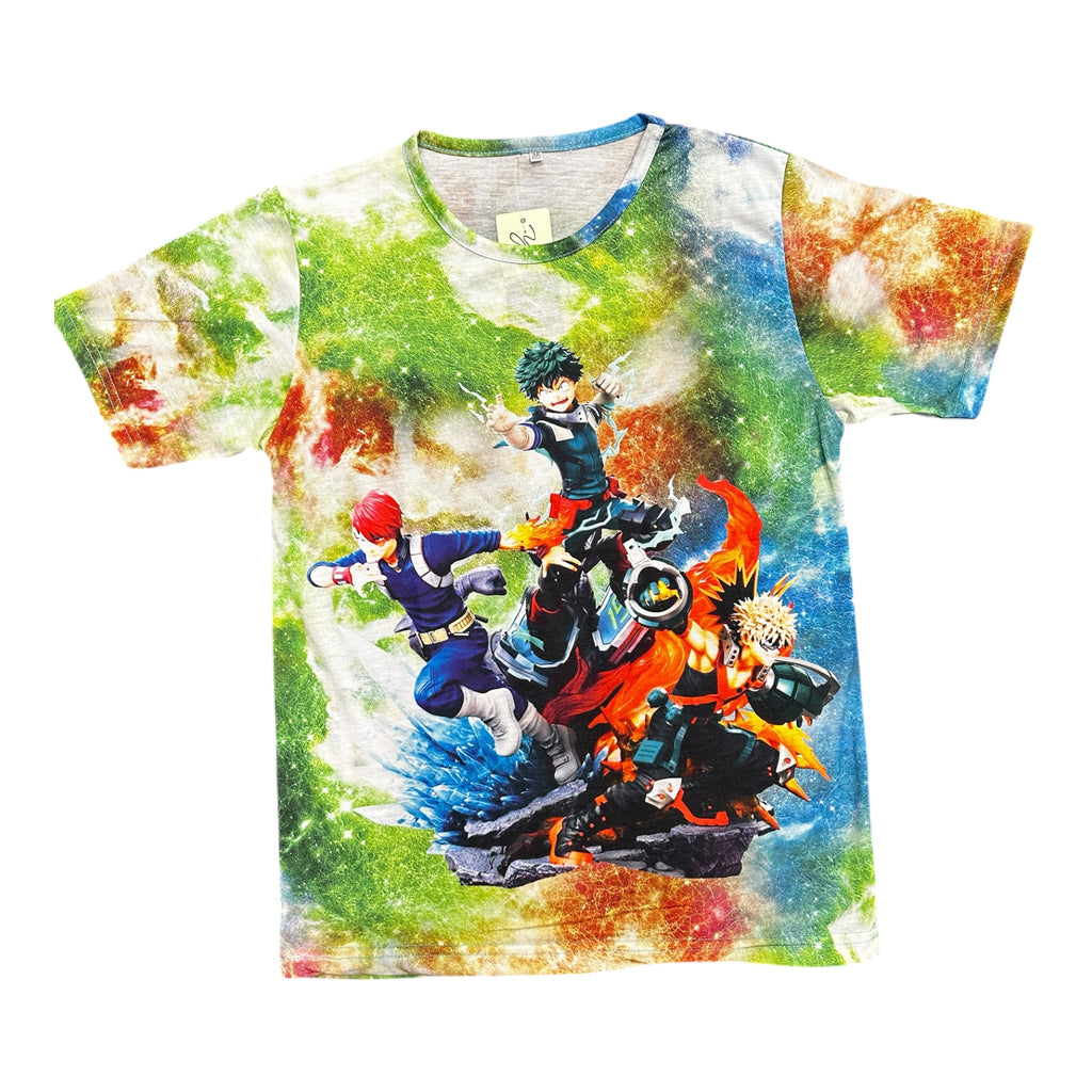 Hero Academy Style Graphic T-Shirt – Teen Unisex Casual Tee