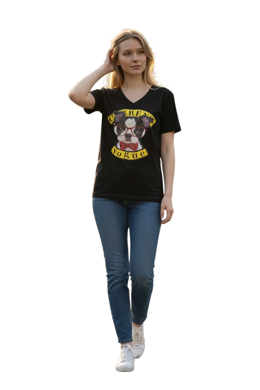 Girl Teen Fashion T-Shirt – Trendy Casual Short Sleeve Tee