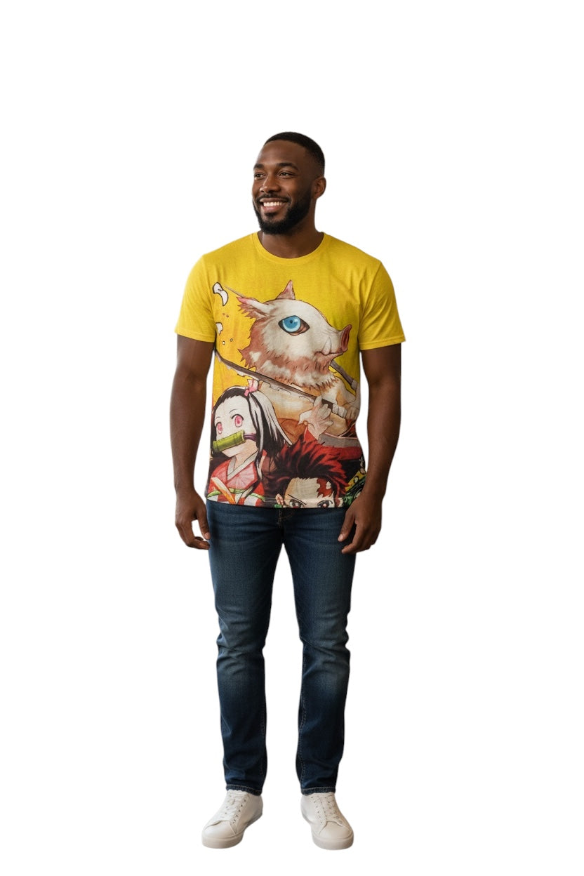 Shadow Warrior Style Graphic T-Shirt – Unisex Tee for Teens & Adults