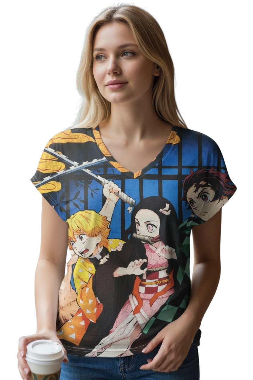 Shadow Warrior Style Graphic T-Shirt – Soft & Stylish Unisex Tee for Teens & Adults