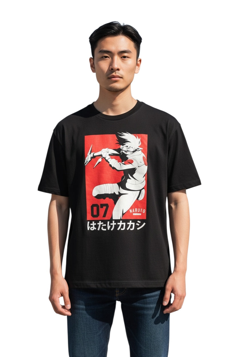 Ninja Warrior Style Graphic T-Shirt – Casual Tee for Teens & Adults