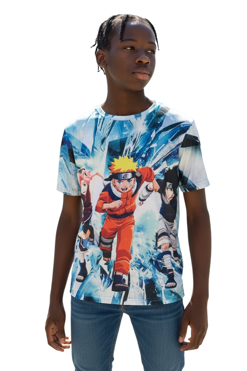 Ninja Hero Style Graphic T-Shirt – Casual Tee for Teens & Adults