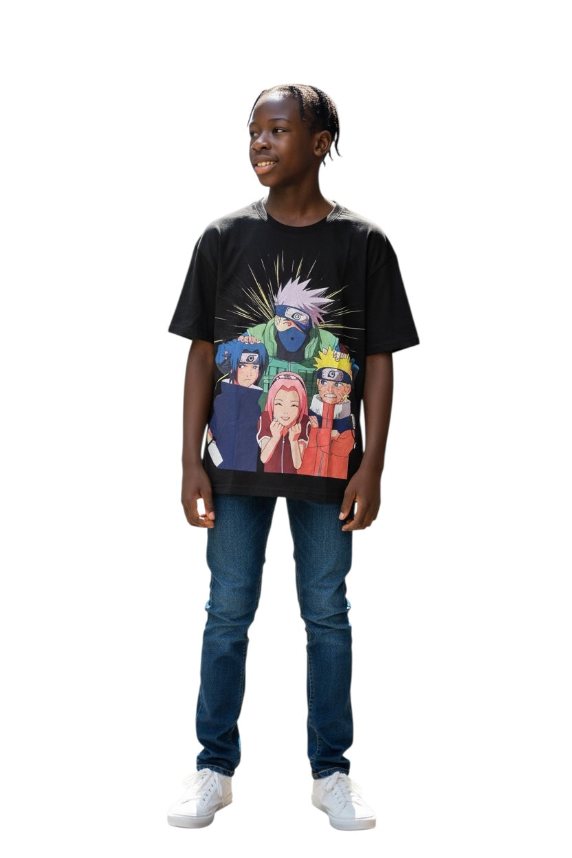 Ninja Warrior Style Graphic T-Shirt – Casual Tee for Teens & Adults